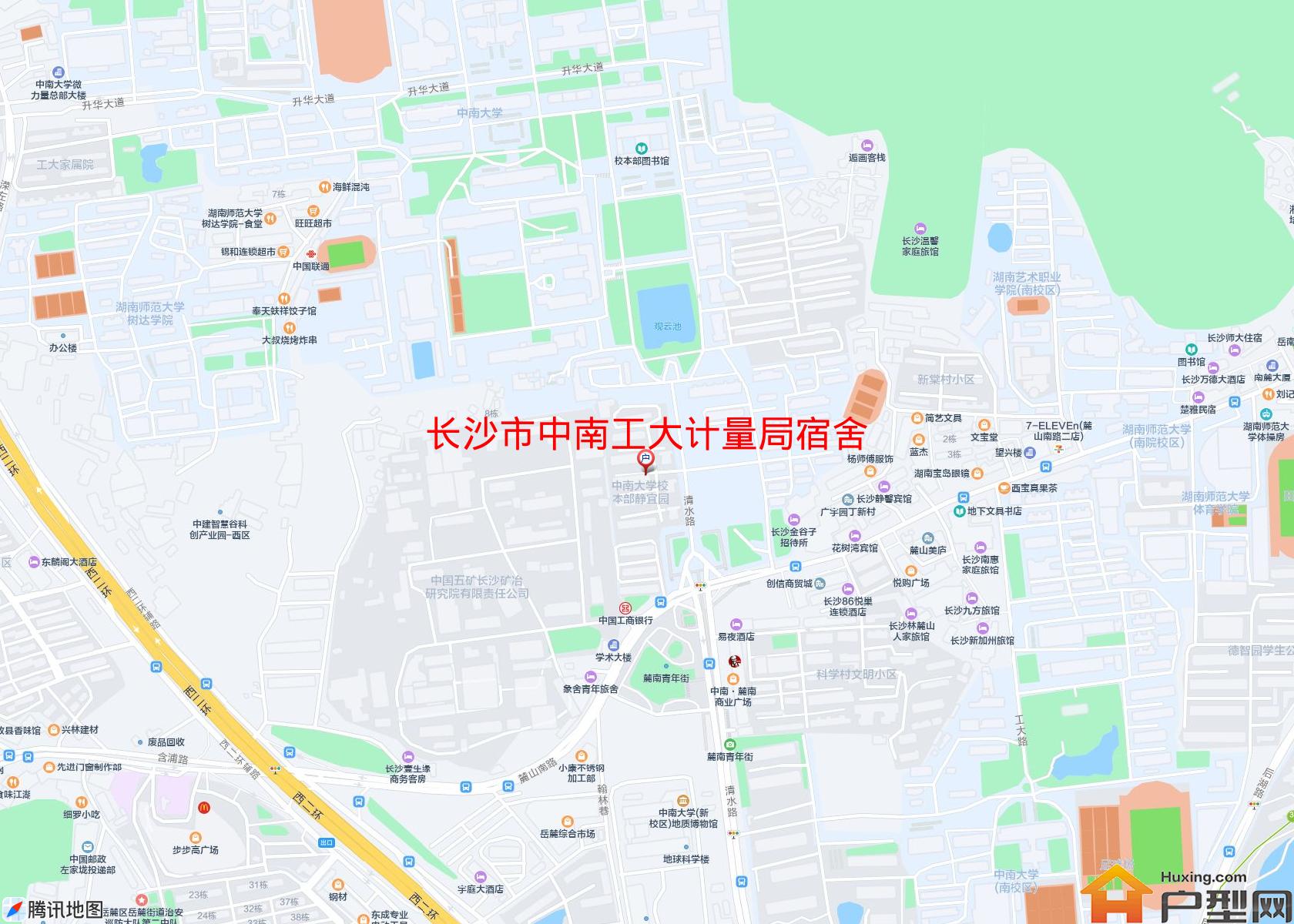 中南工大计量局宿舍小区 - 户型网