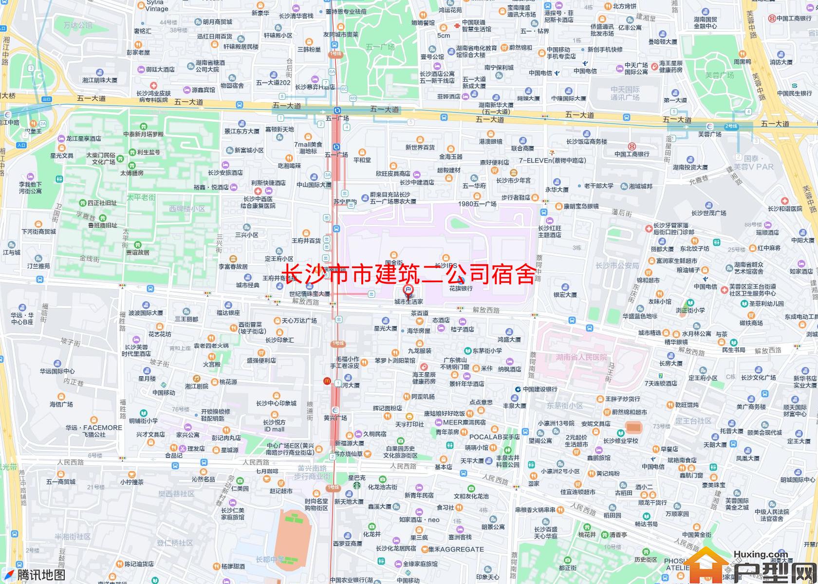 市建筑二公司宿舍小区 - 户型网