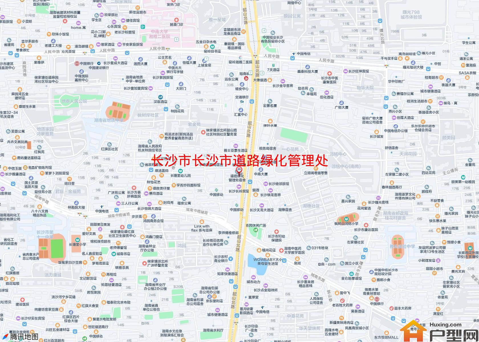 长沙市道路绿化管理处宿舍小区 - 户型网