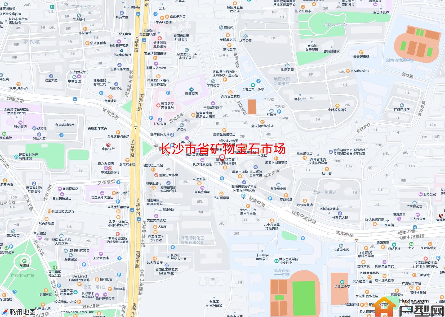 省矿物宝石市场小区 - 户型网