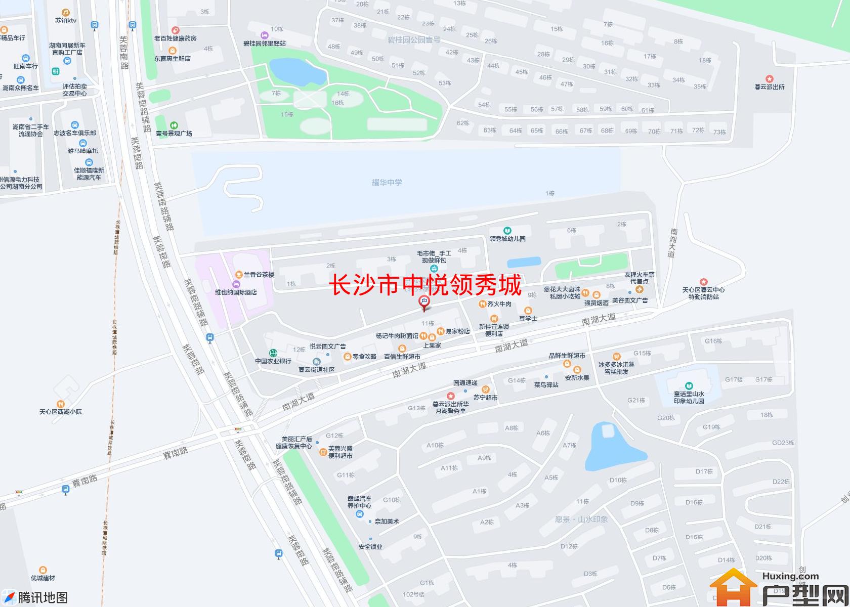 中悦领秀城小区 - 户型网