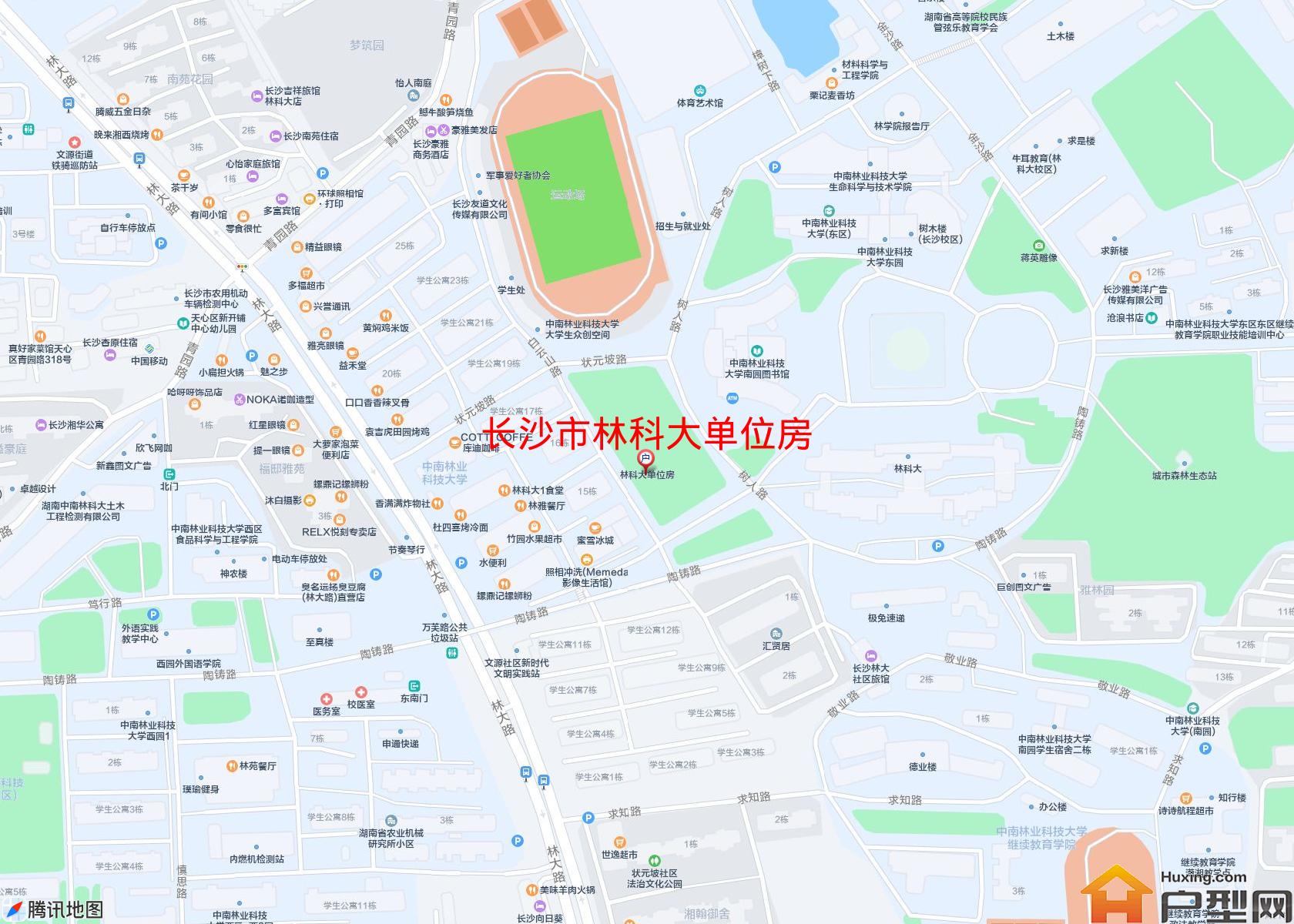林科大单位房小区 - 户型网