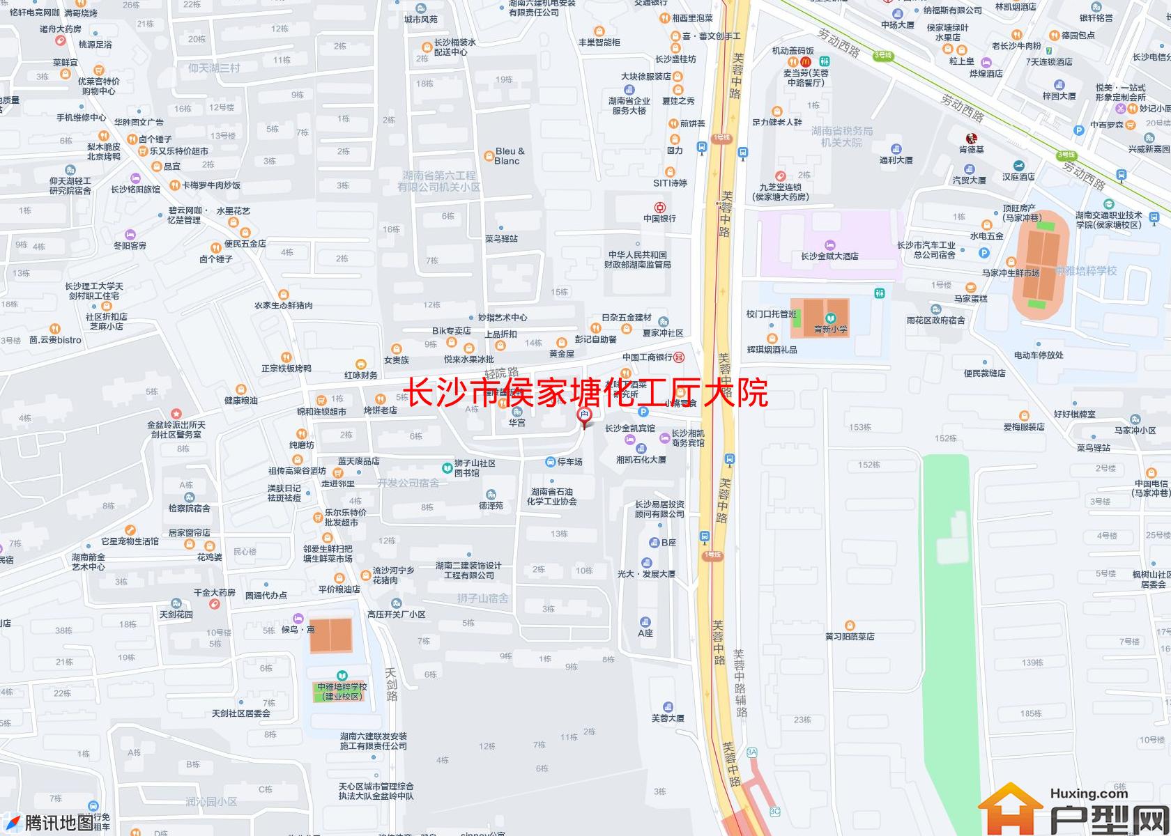 侯家塘化工厅大院小区 - 户型网