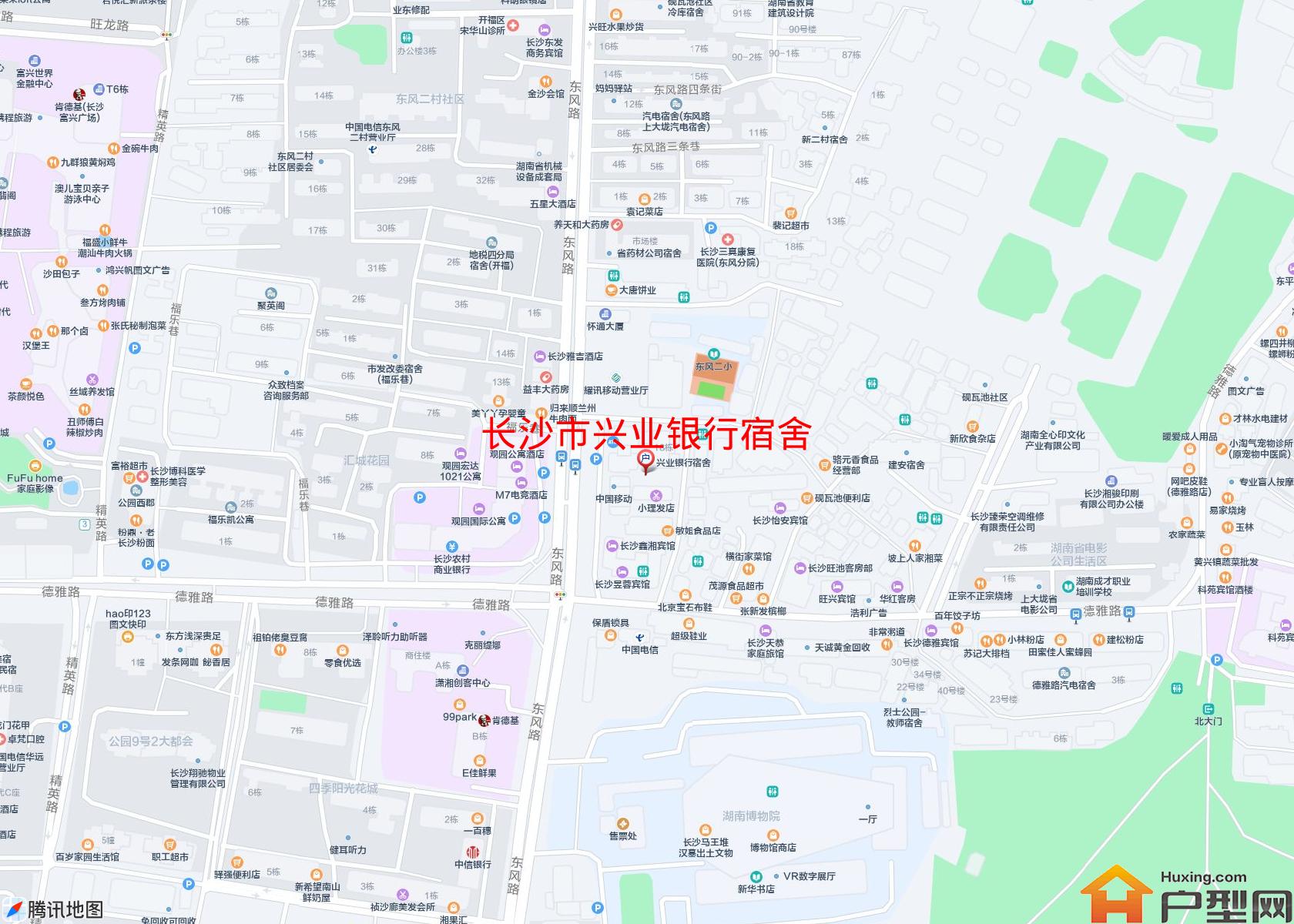 兴业银行宿舍小区 - 户型网