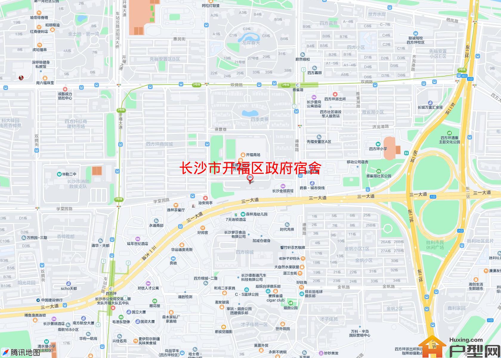 开福区政府宿舍小区 - 户型网