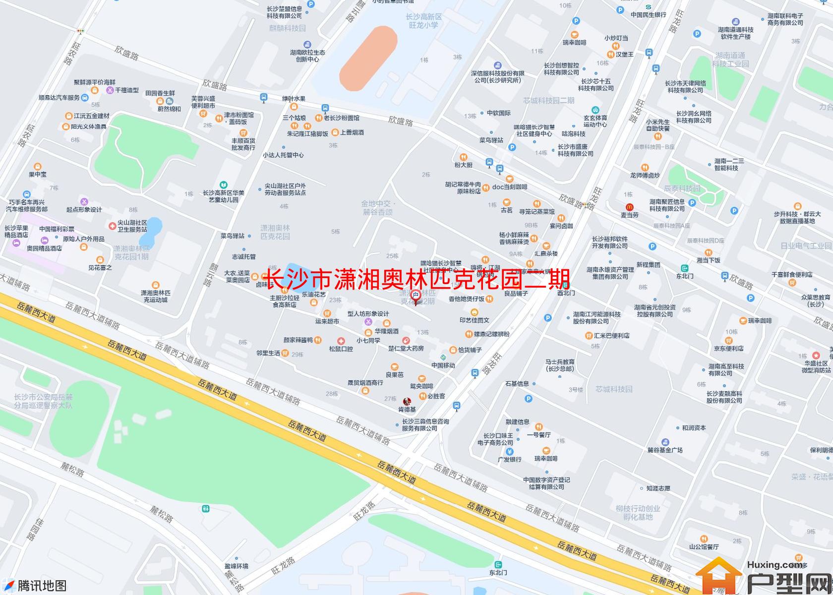 潇湘奥林匹克花园二期小区 - 户型网