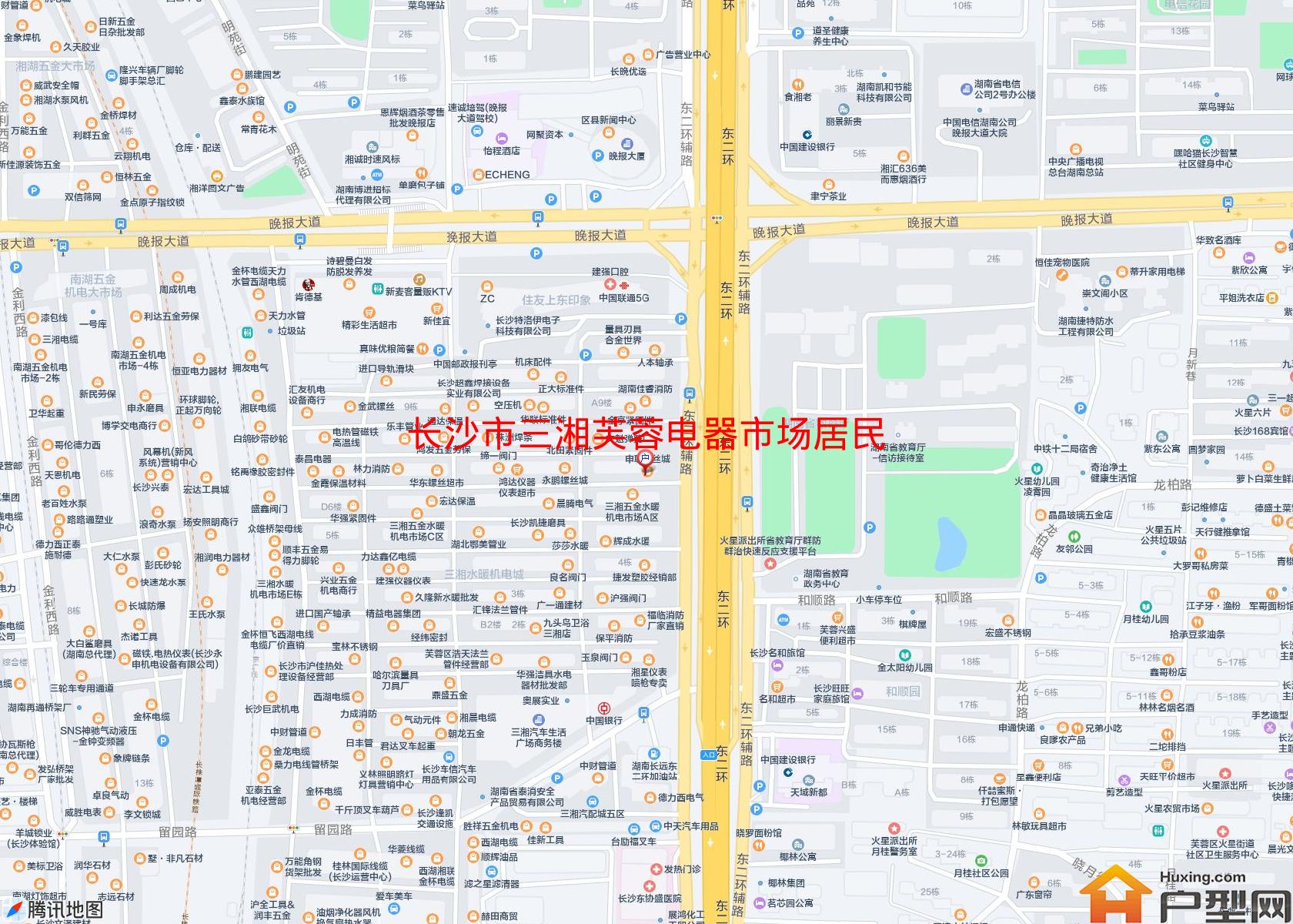 三湘芙蓉电器市场居民楼小区 - 户型网