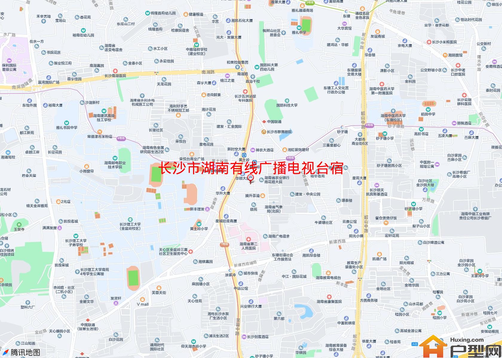 湖南有线广播电视台宿舍小区 - 户型网