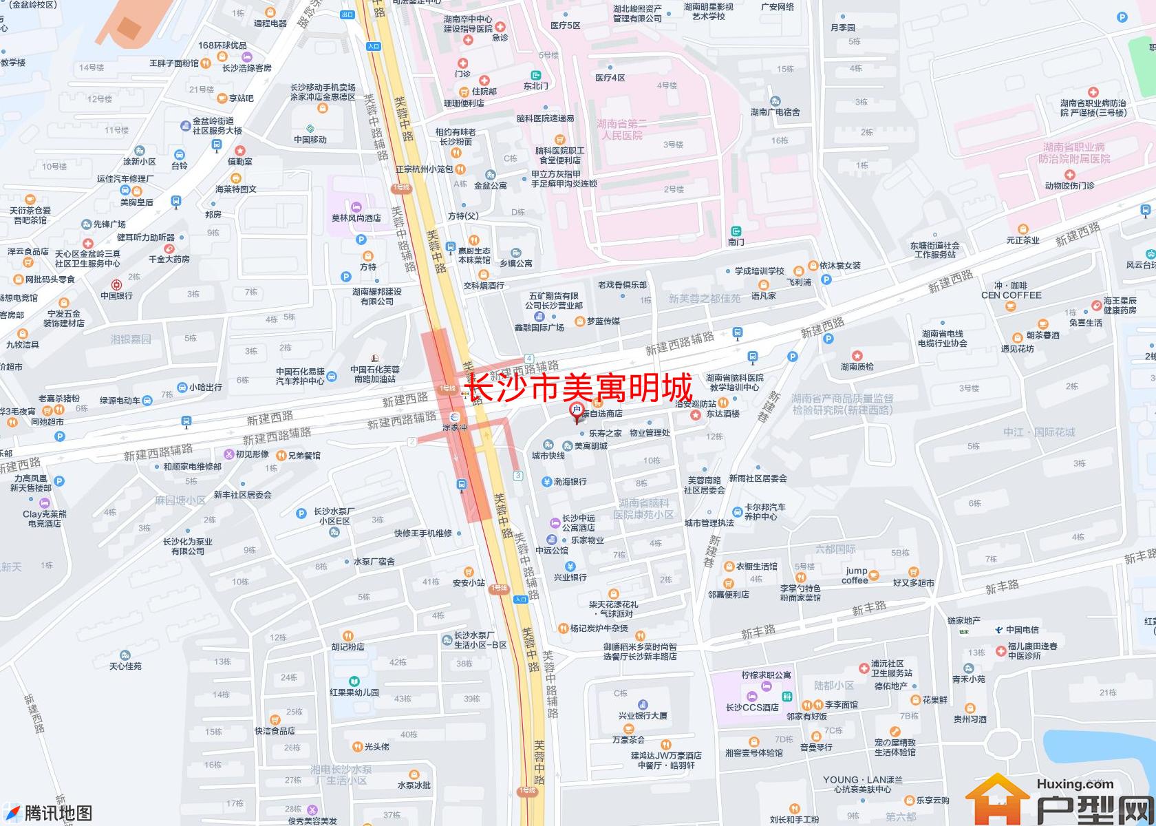 美寓明城小区 - 户型网