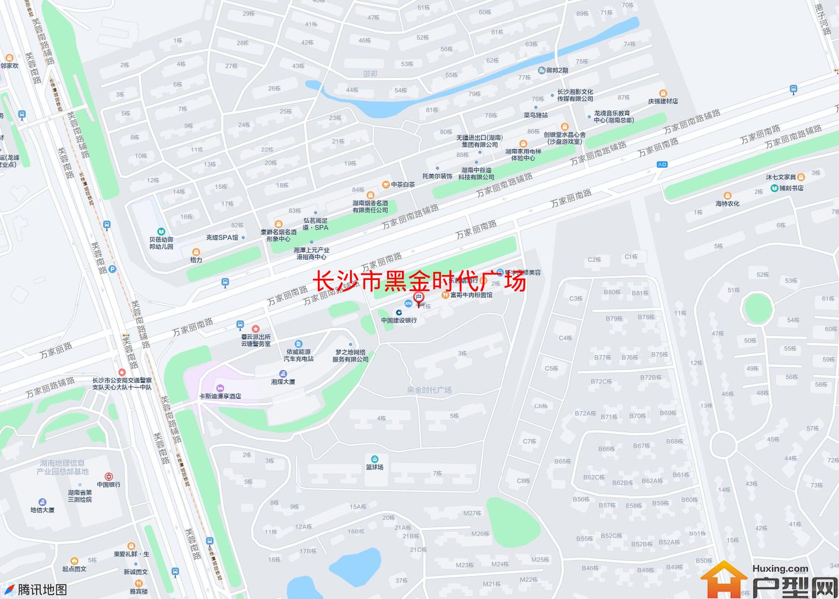 黑金时代广场小区 - 户型网