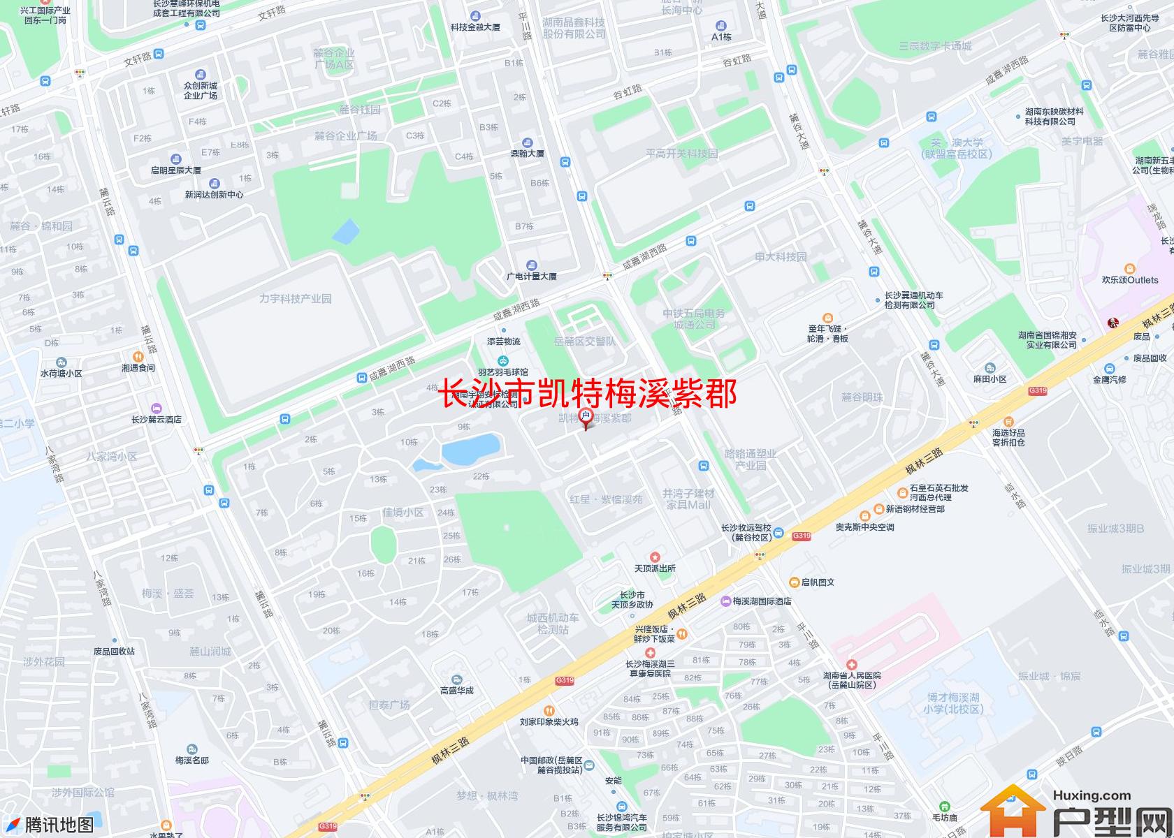 凯特梅溪紫郡小区 - 户型网