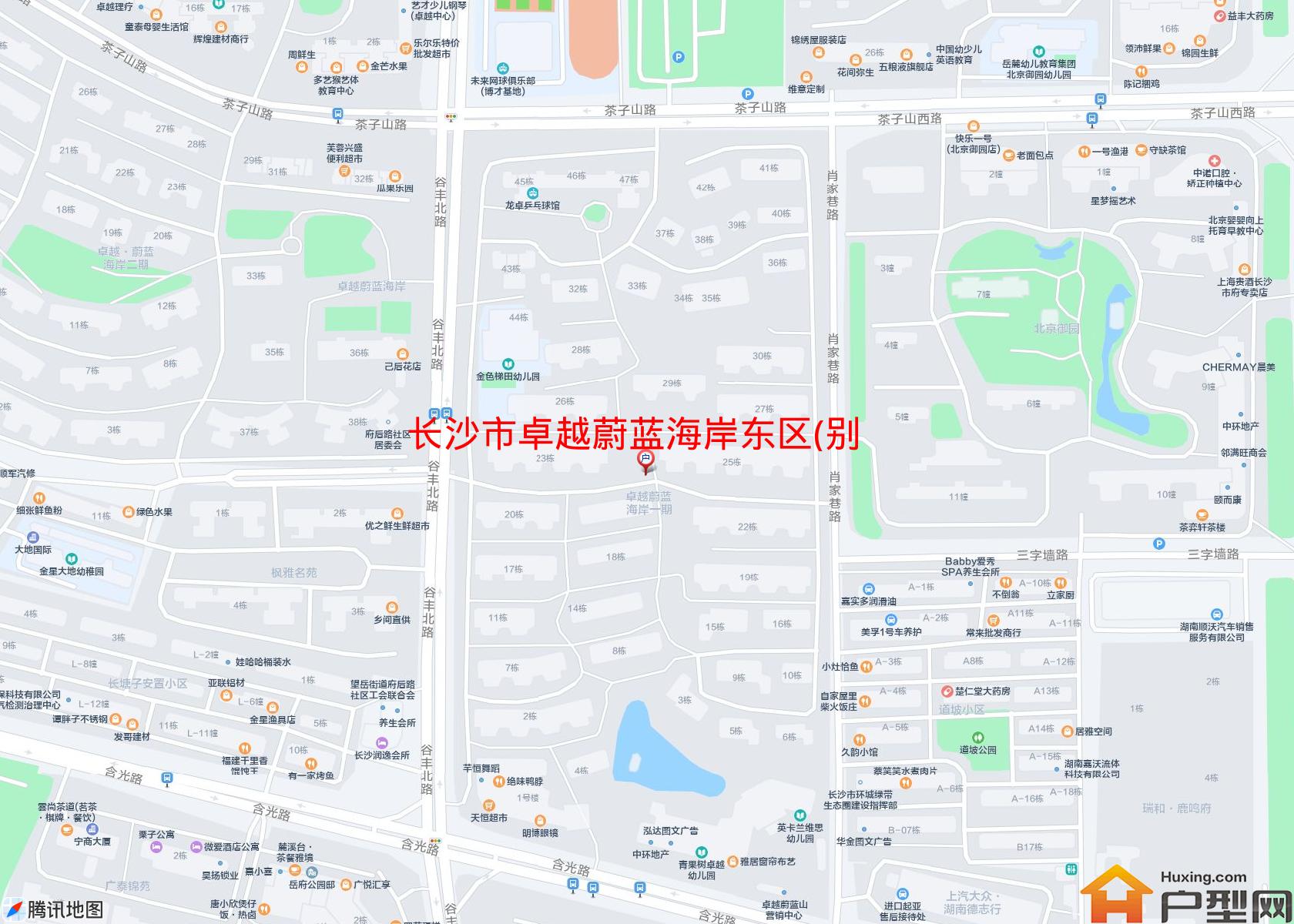 卓越蔚蓝海岸东区(别墅)小区 - 户型网