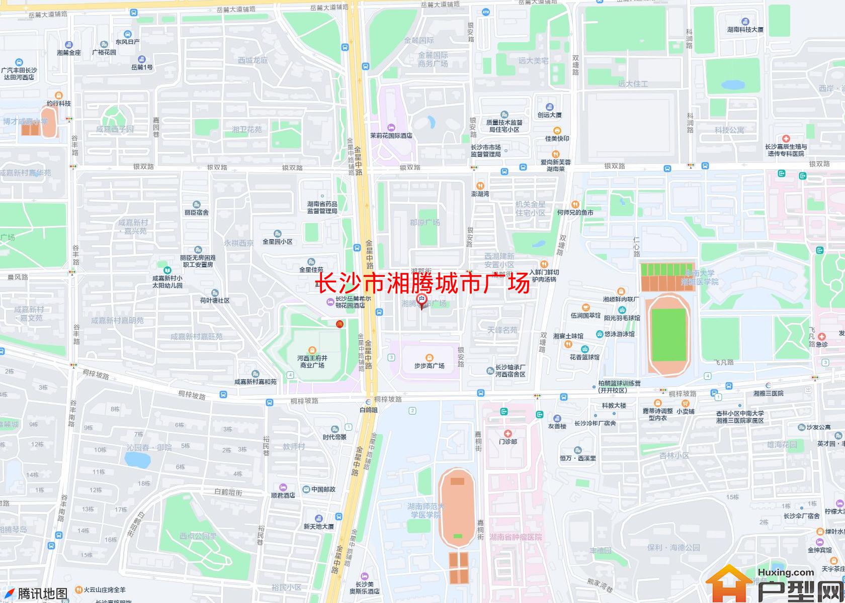 湘腾城市广场小区 - 户型网