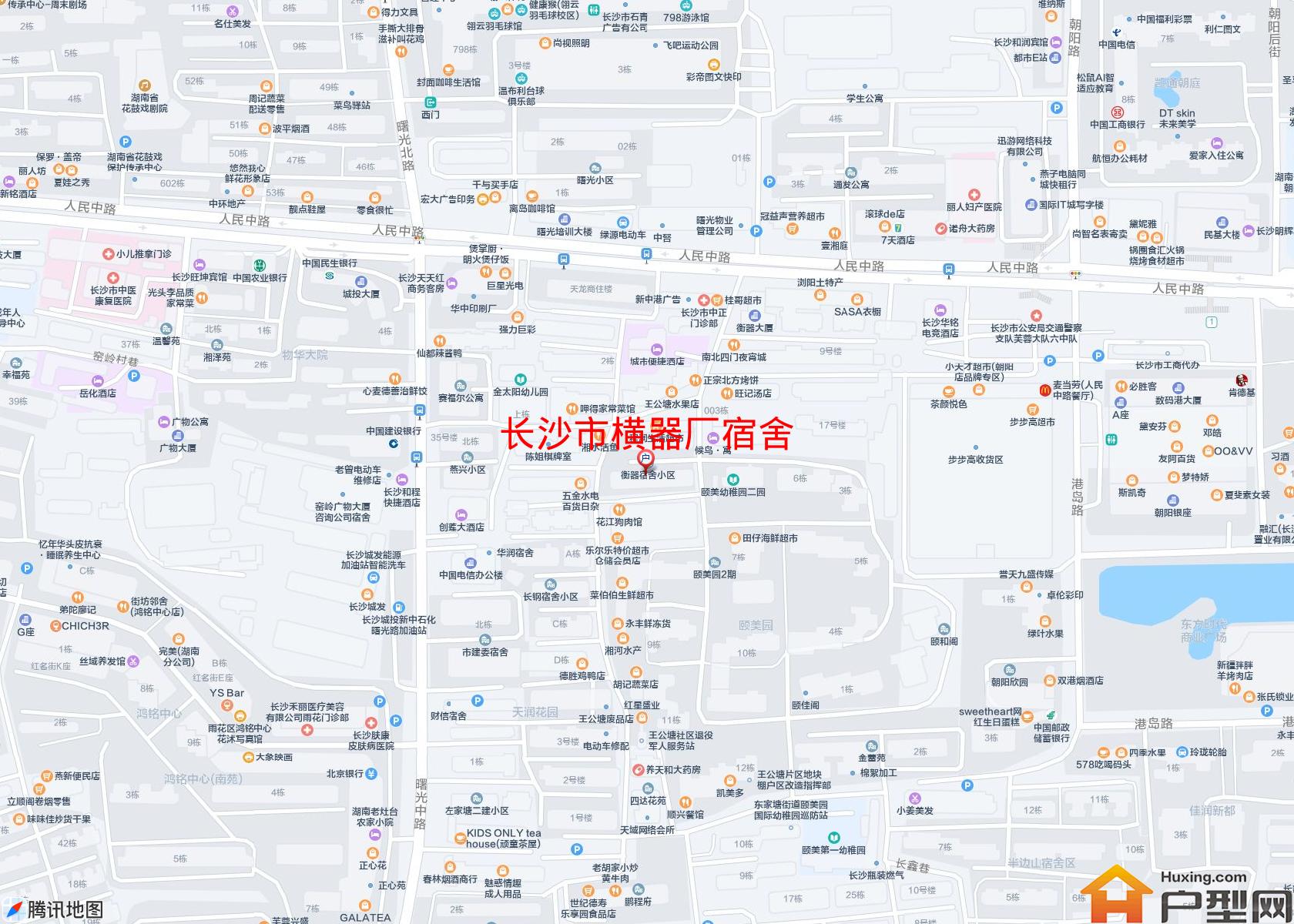 横器厂宿舍小区 - 户型网