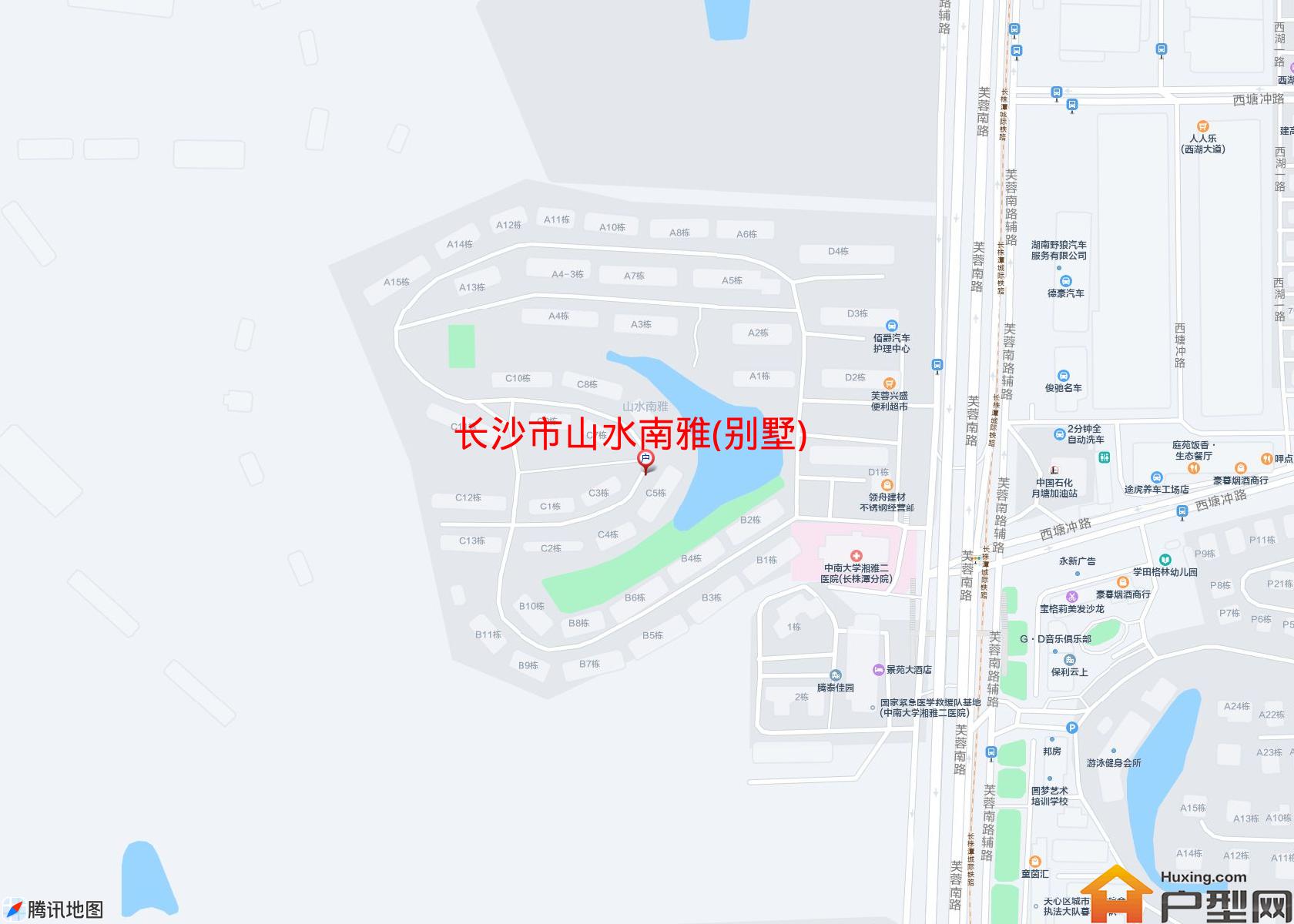 山水南雅(别墅)小区 - 户型网