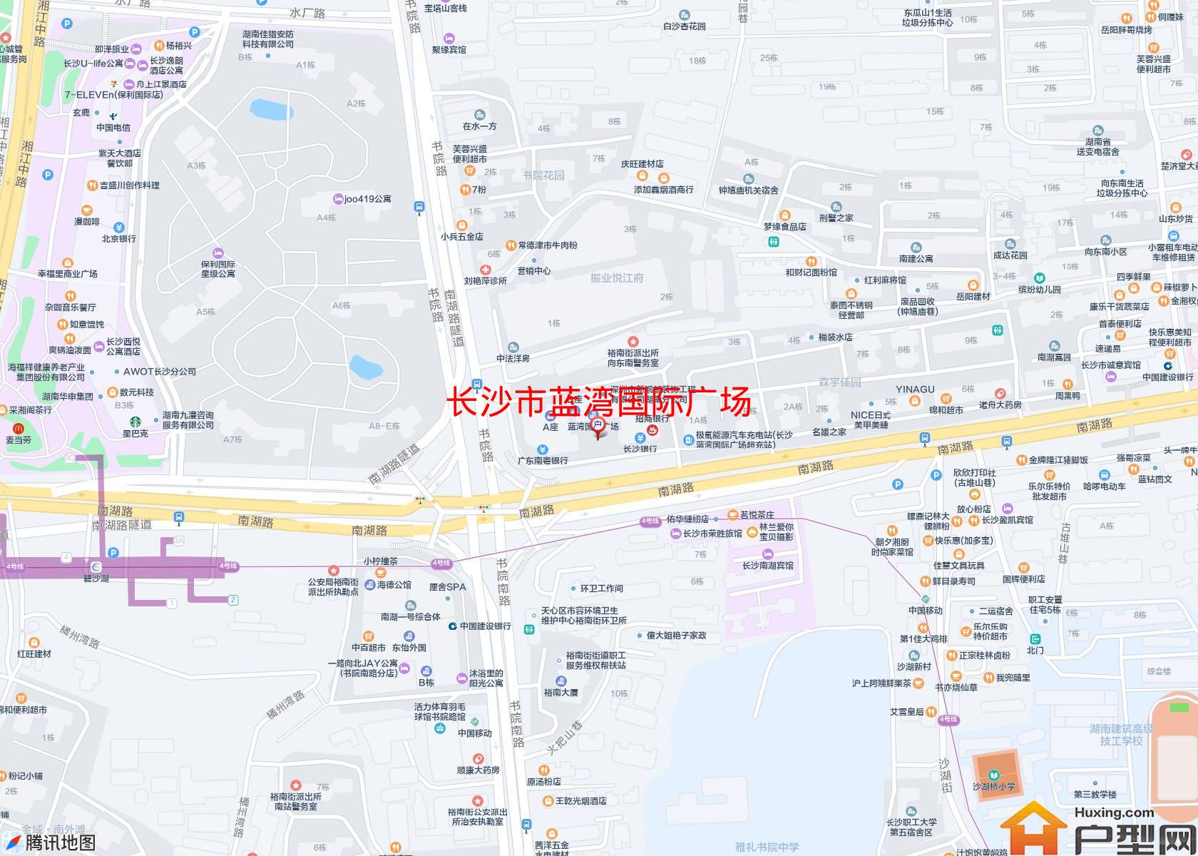 蓝湾国际广场小区 - 户型网