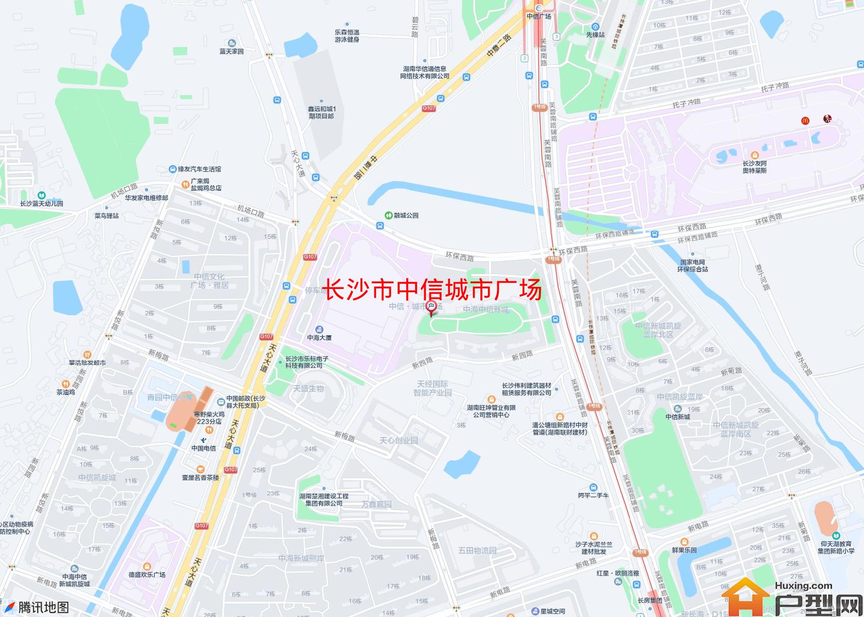 中信城市广场小区 - 户型网