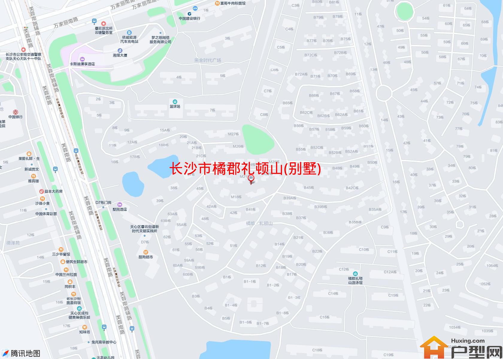橘郡礼顿山(别墅)小区 - 户型网