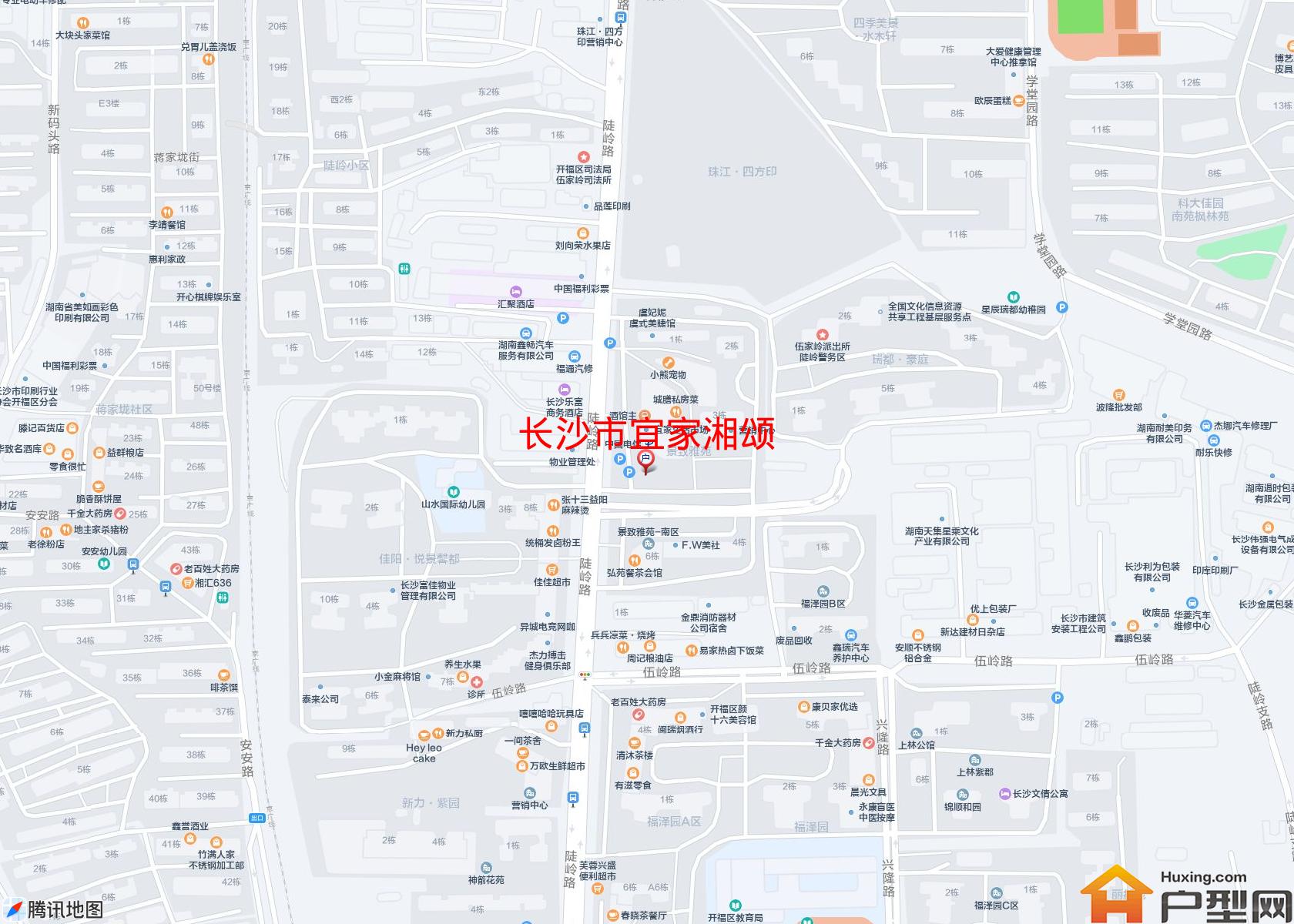 宜家湘颂小区 - 户型网