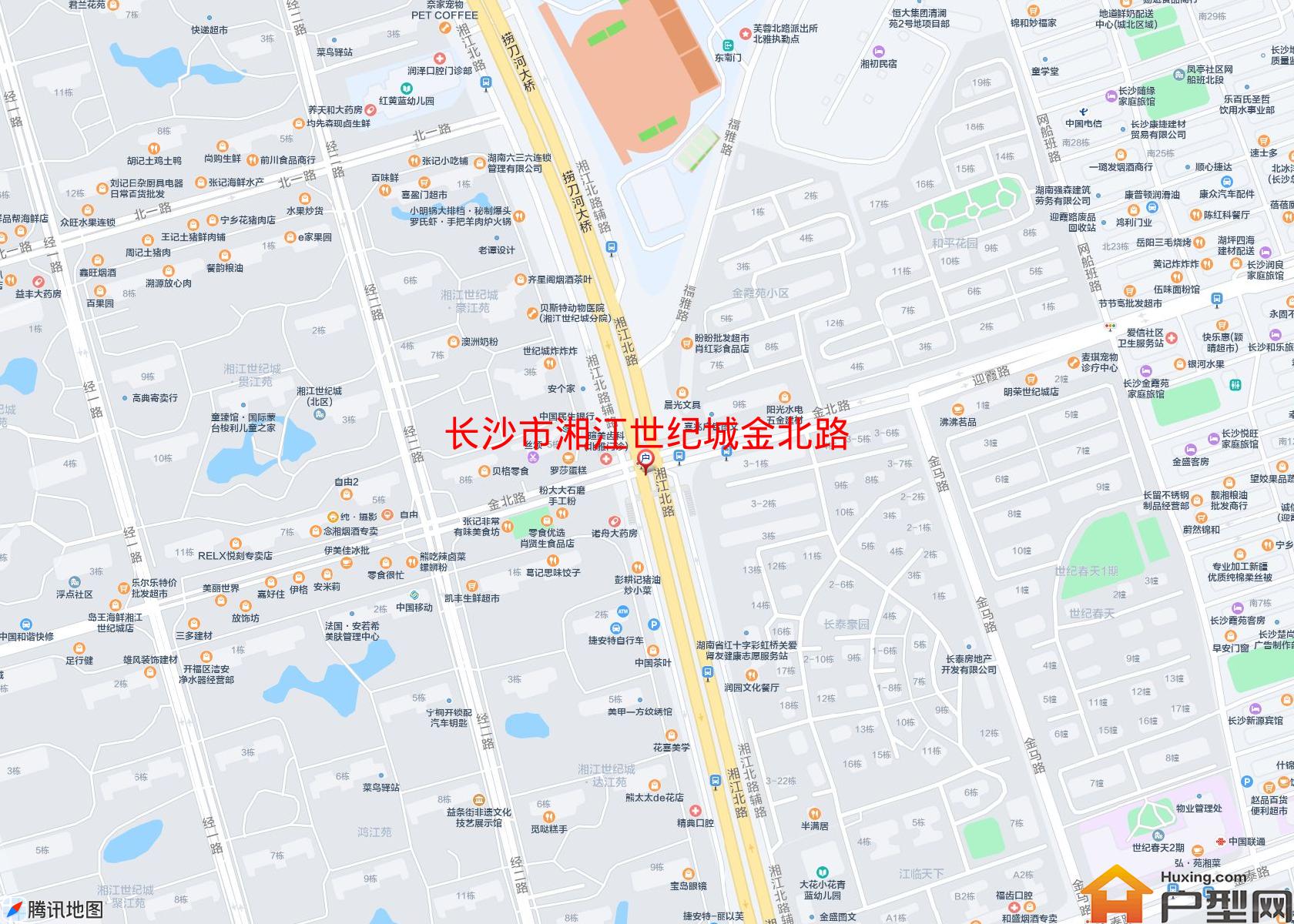 湘江世纪城金北路小区 - 户型网