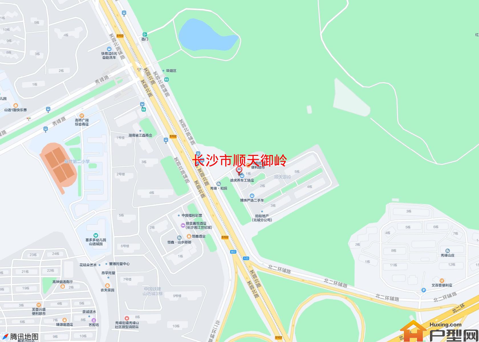 顺天御岭小区 - 户型网 顺天御岭小区 - 户型网