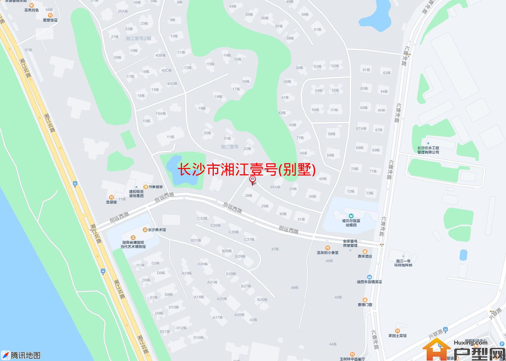 湘江壹号(别墅)小区 - 户型网