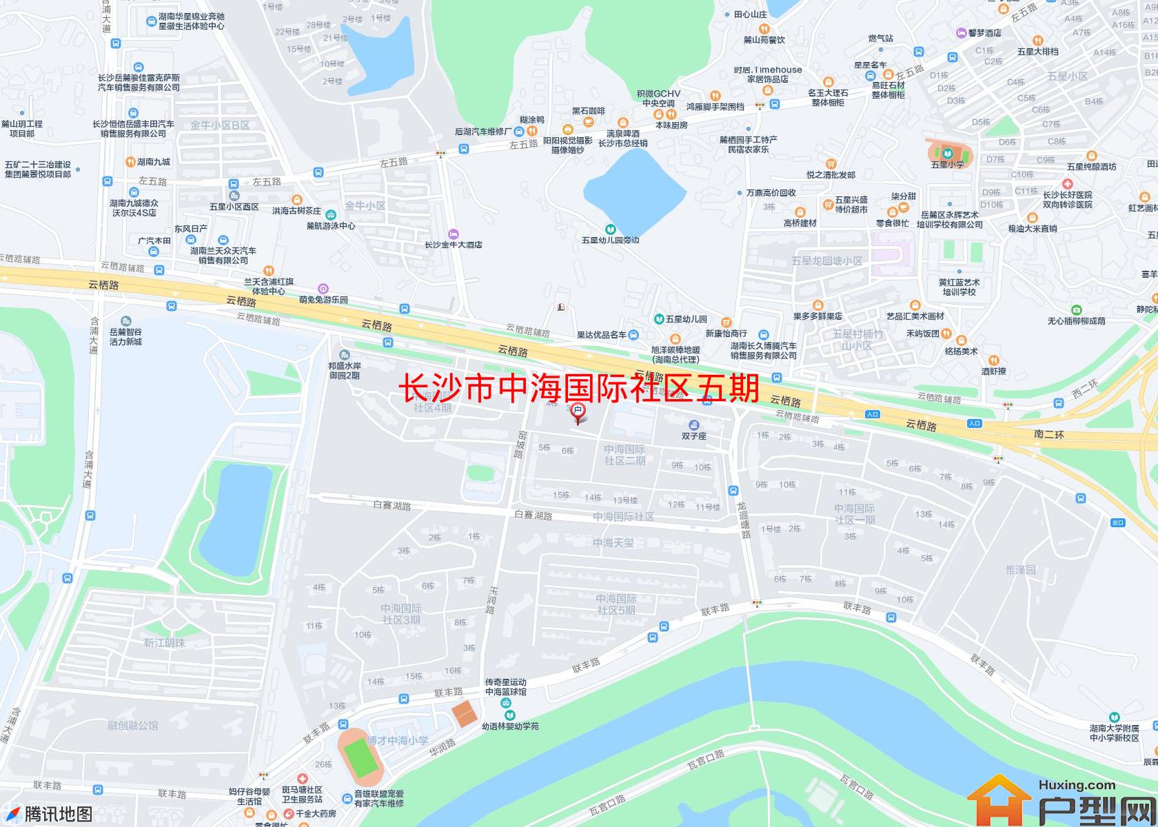 中海国际社区五期小区 - 户型网