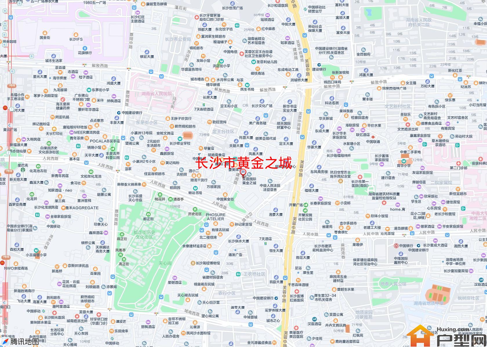黄金之城小区 - 户型网