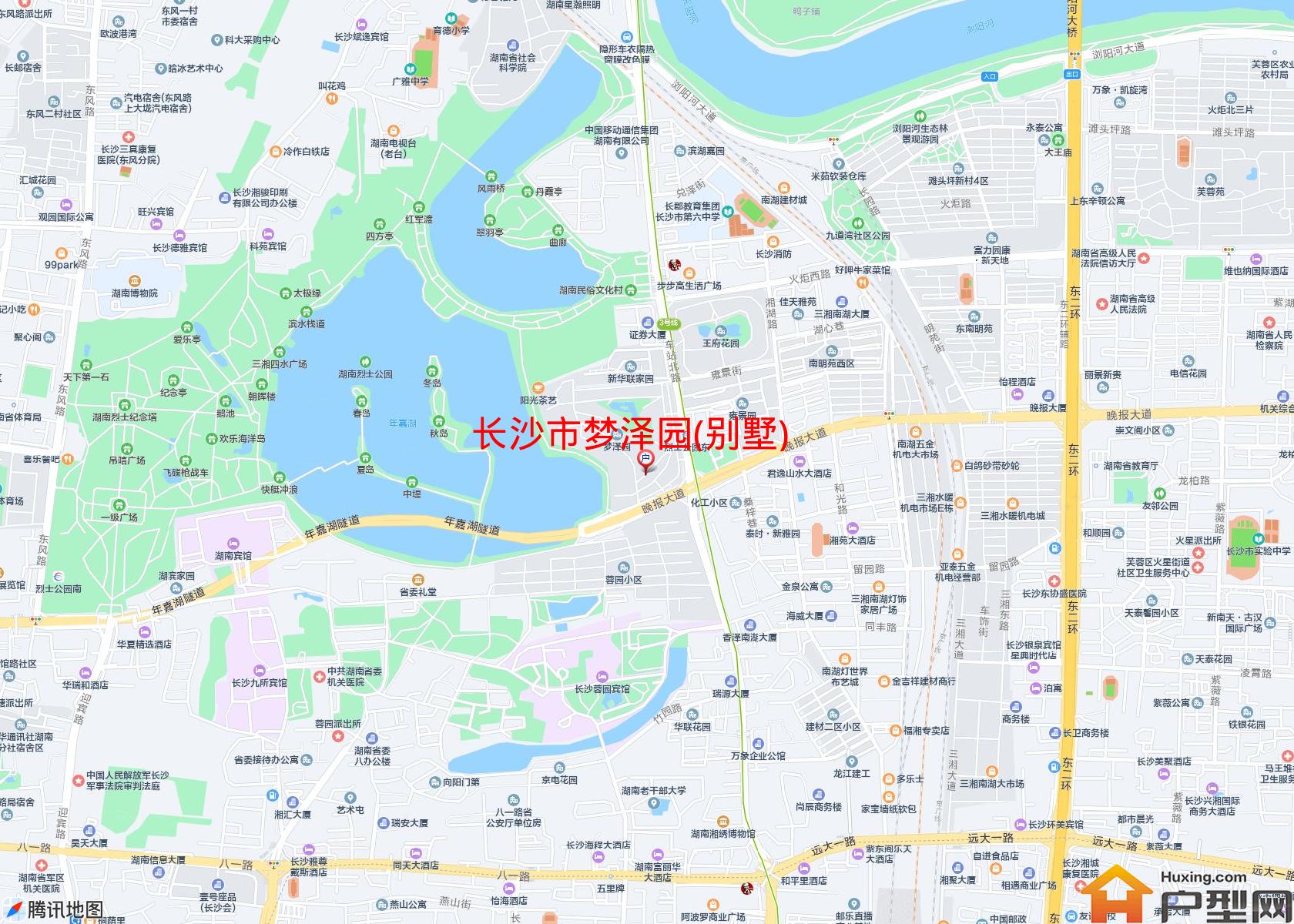 梦泽园(别墅)小区 - 户型网