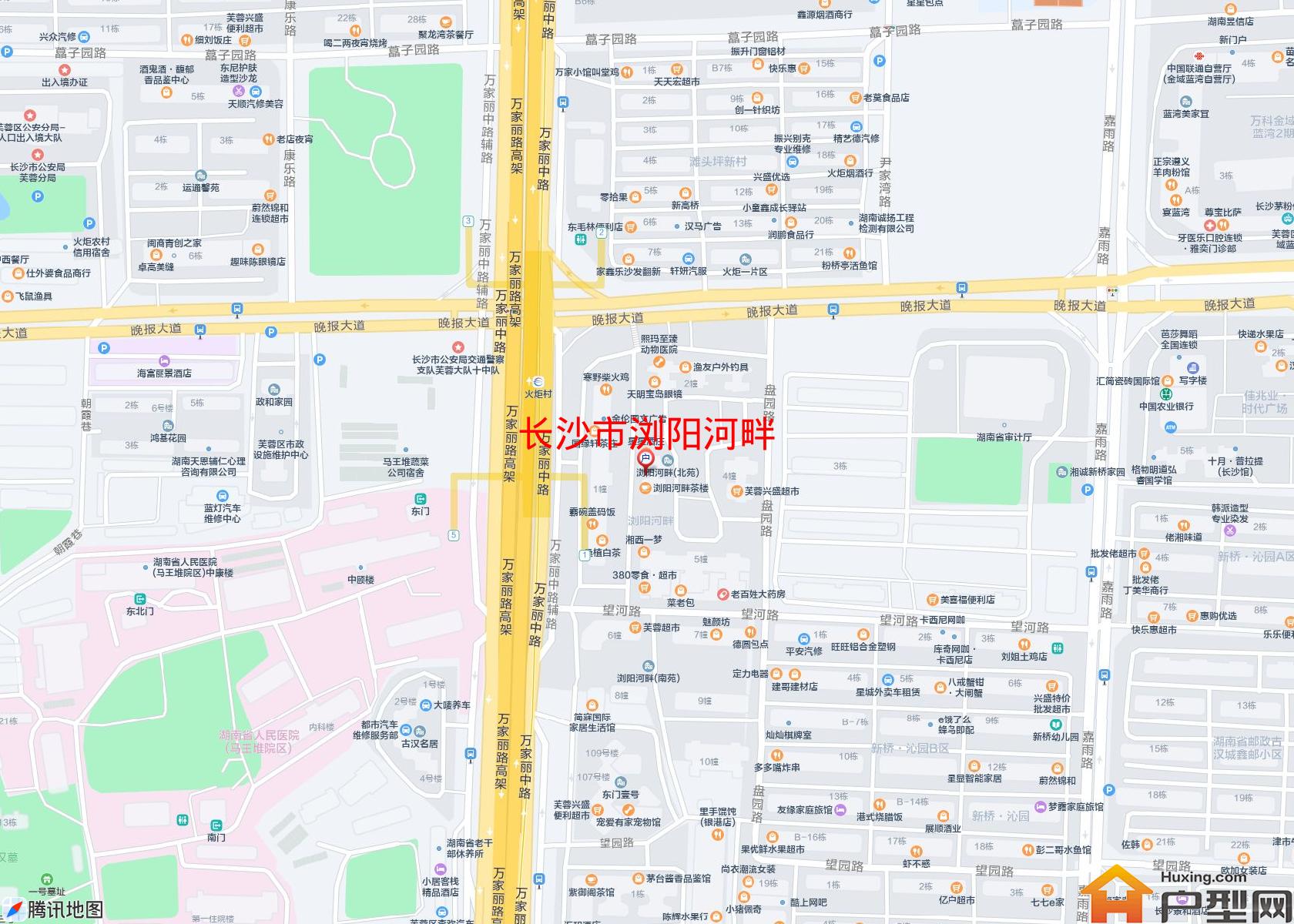 浏阳河畔小区 - 户型网