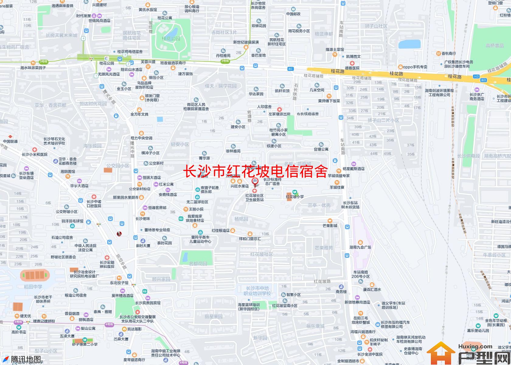 红花坡电信宿舍小区 - 户型网