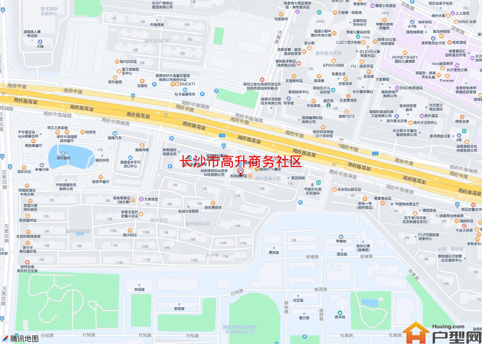 高升商务社区小区 - 户型网