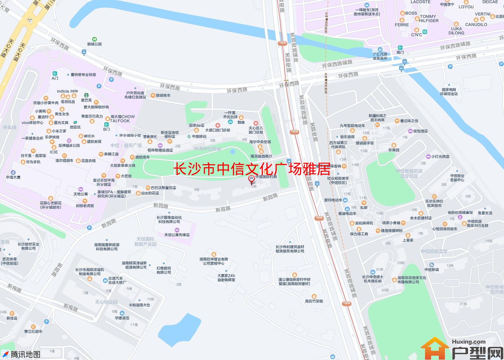 中信文化广场雅居小区 - 户型网