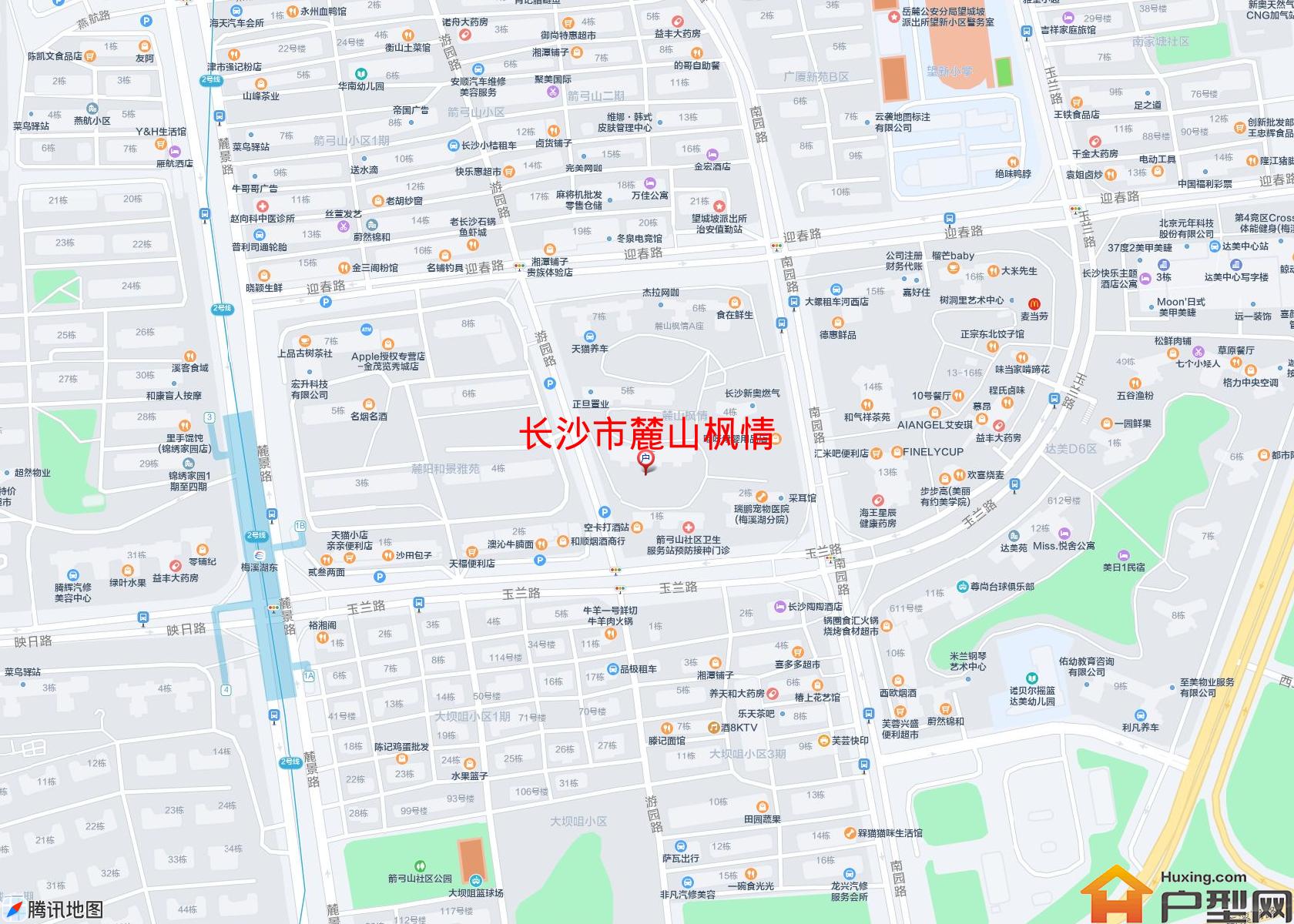 麓山枫情小区 - 户型网