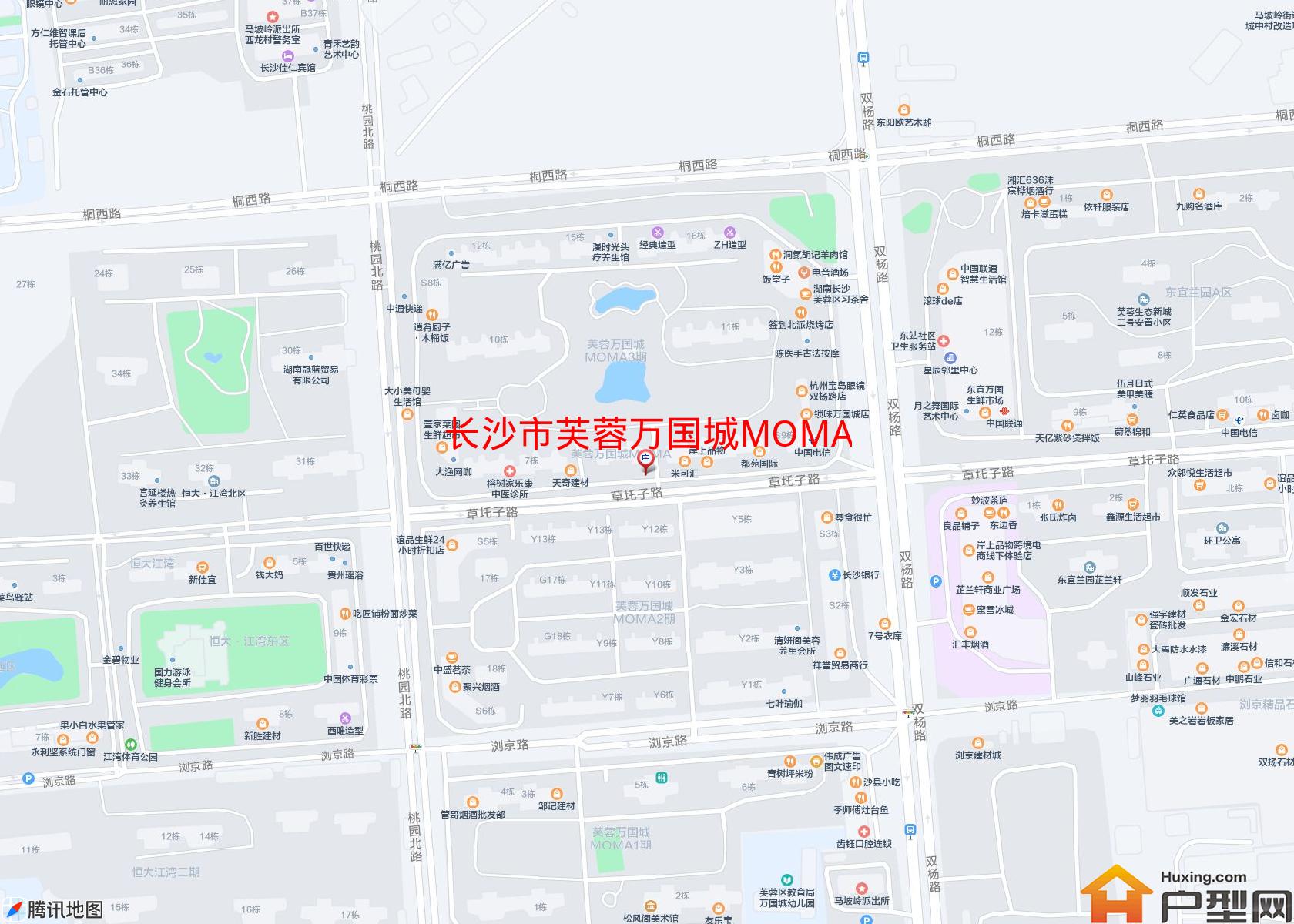 芙蓉万国城MOMA小区 - 户型网