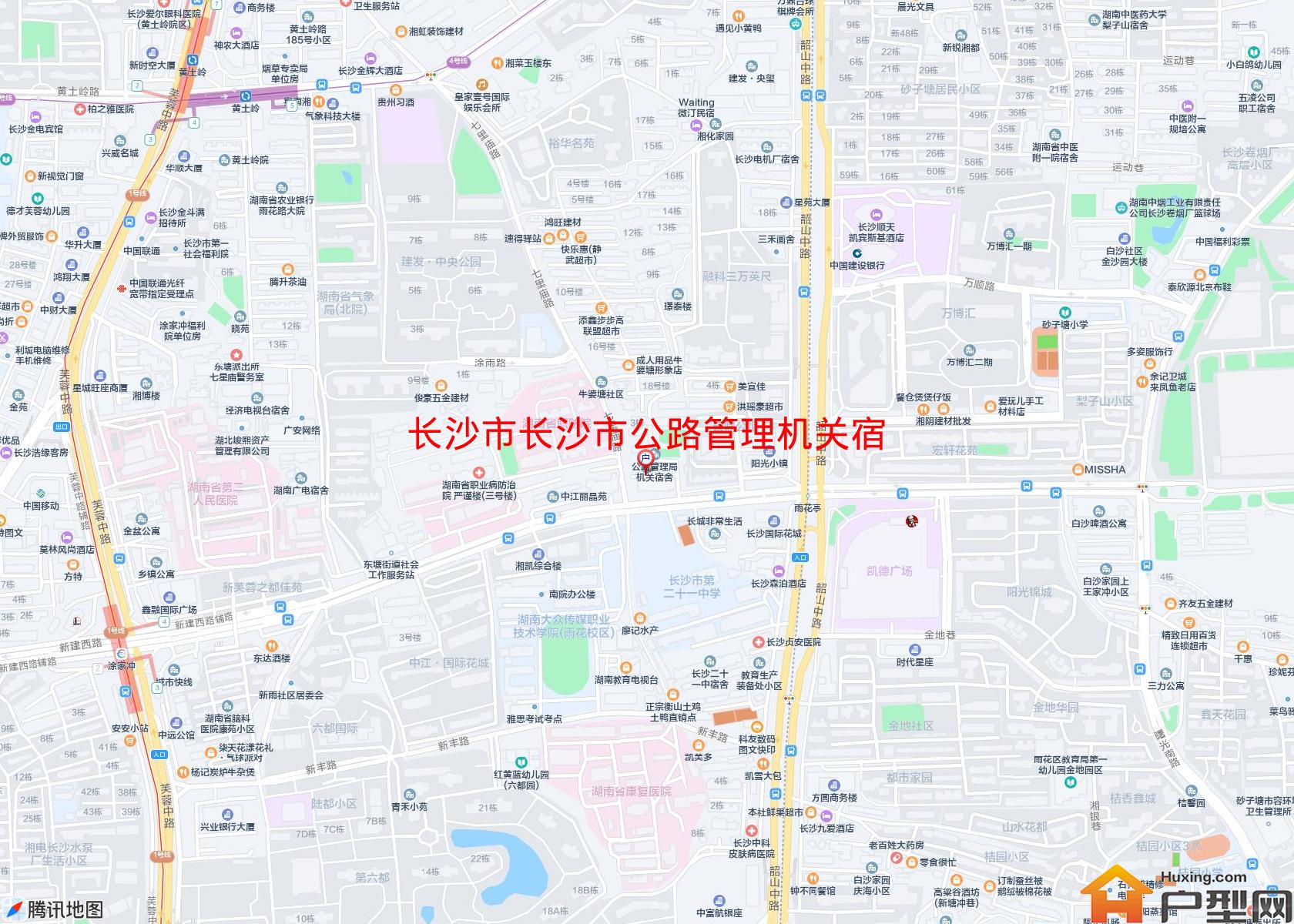 长沙市公路管理机关宿舍小区 - 户型网