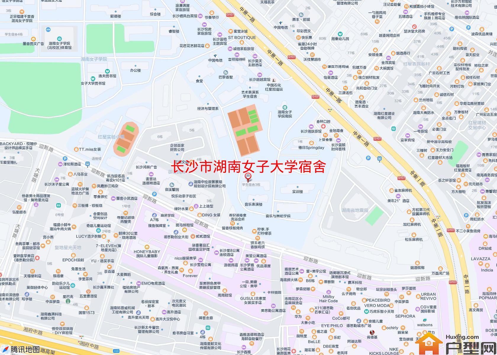 湖南女子大学宿舍小区 - 户型网