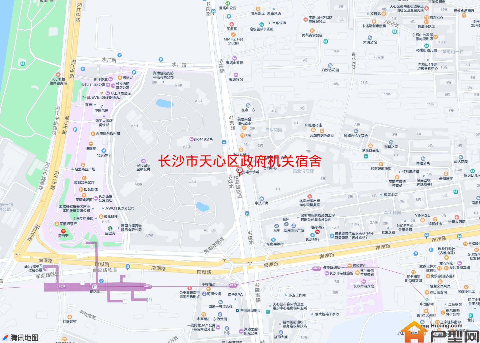 天心区政府机关宿舍小区 - 户型网