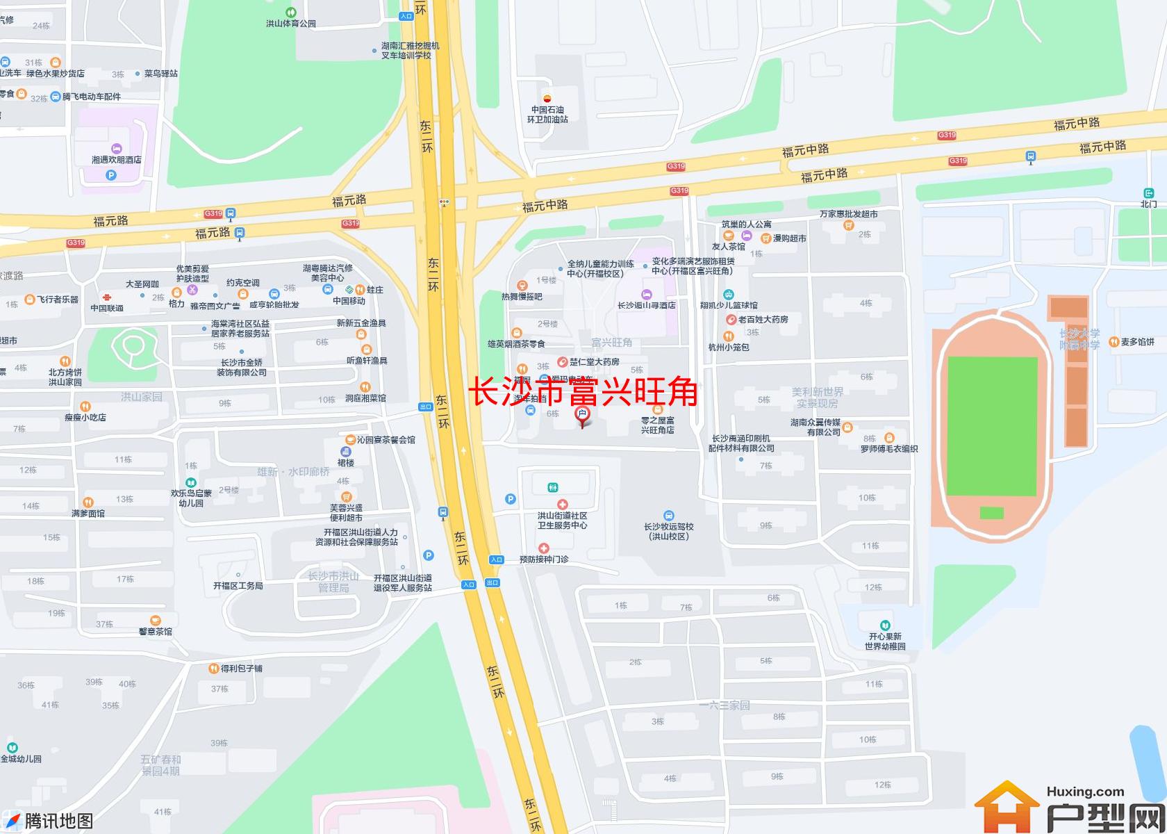 富兴旺角小区 - 户型网