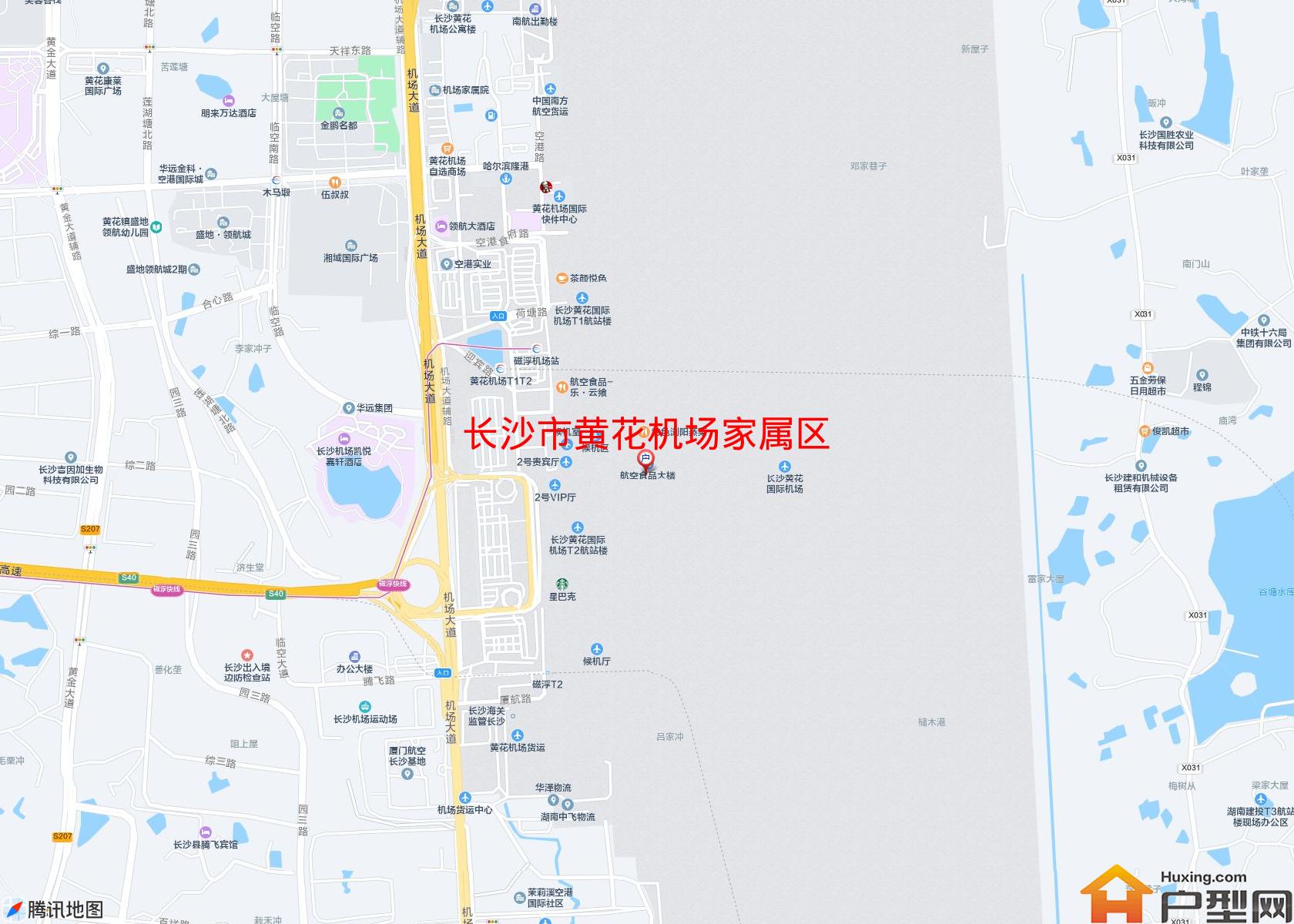 黄花机场家属区小区 - 户型网
