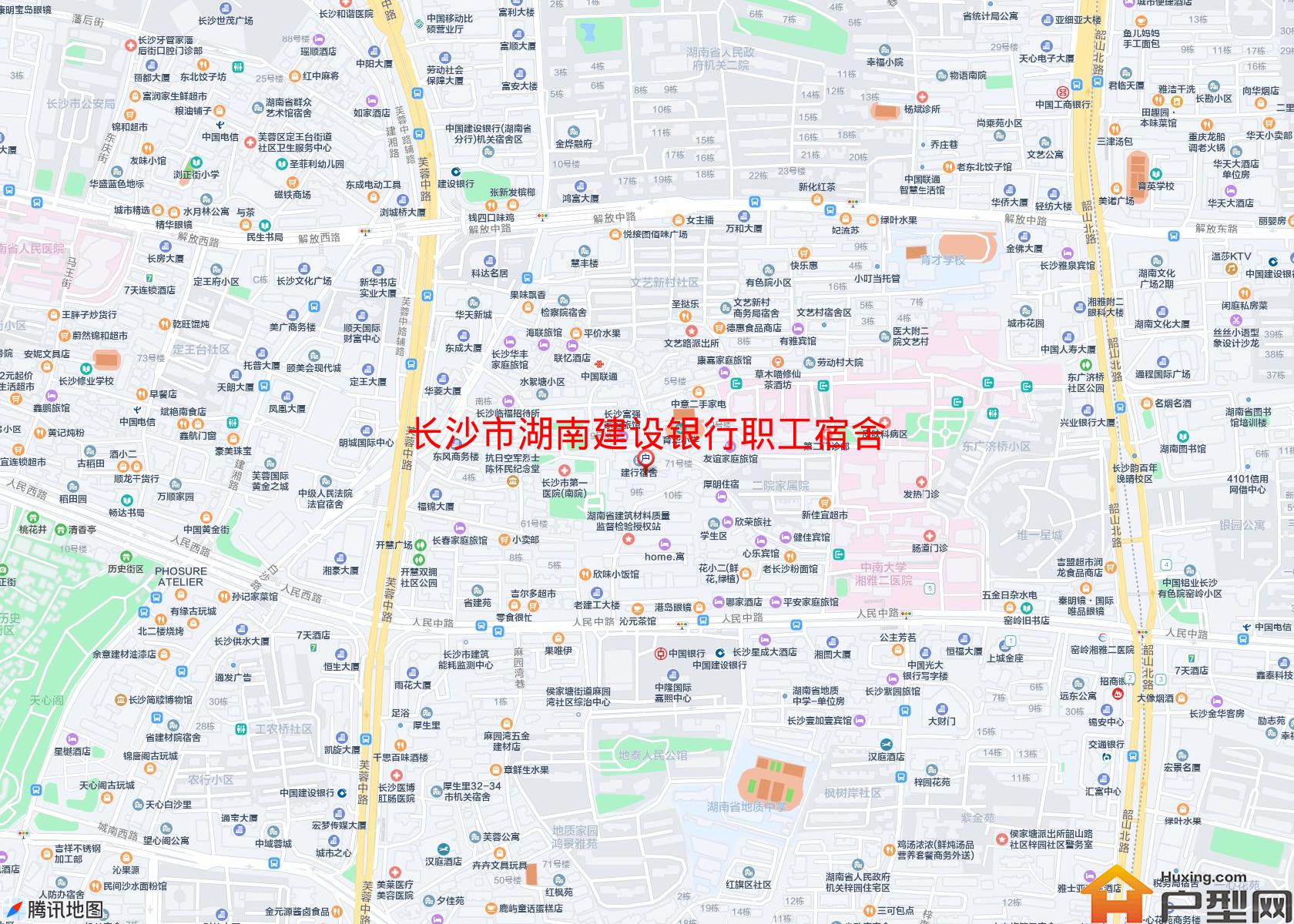 湖南建设银行职工宿舍小区 - 户型网