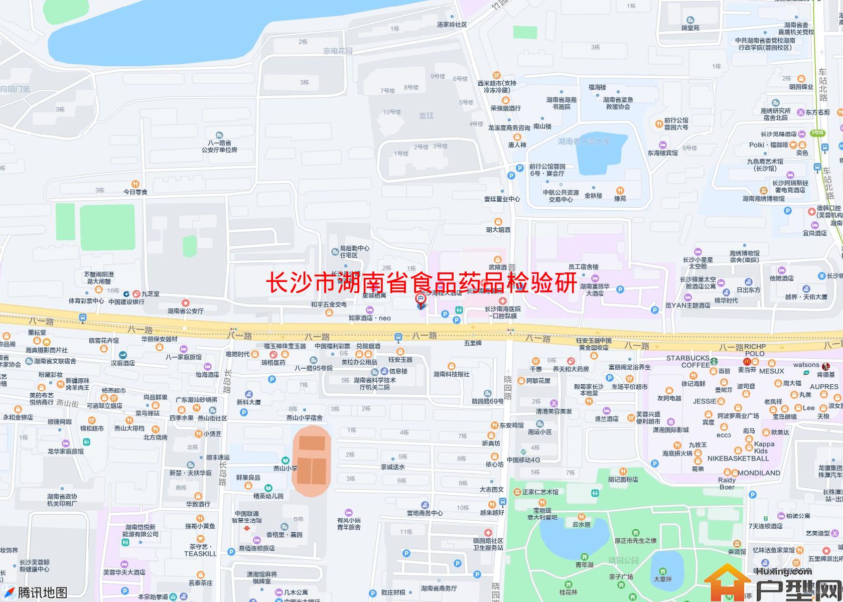 湖南省食品药品检验研究院宿舍小区 - 户型网
