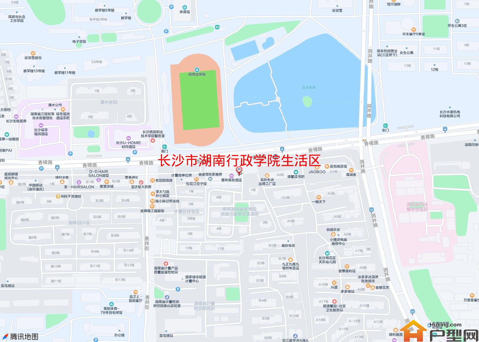 湖南行政学院生活区小区 - 户型网