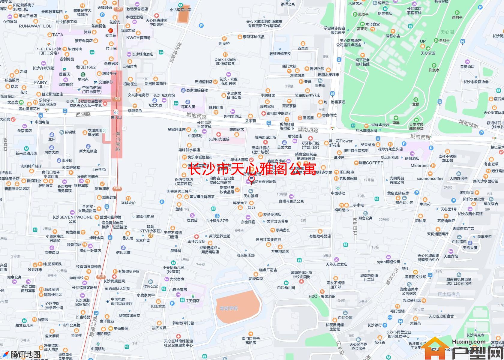 天心雅阁公寓小区 - 户型网