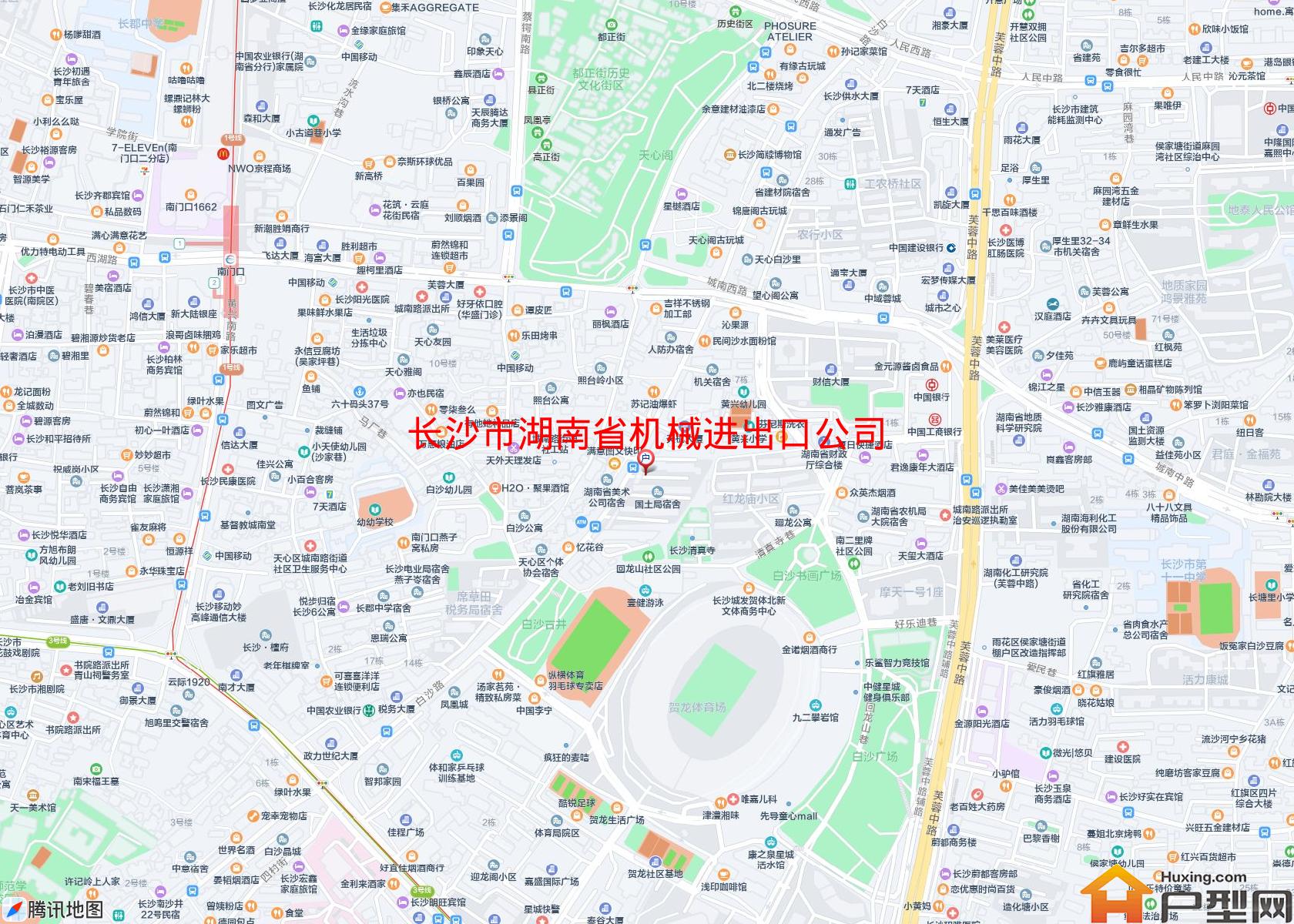 湖南省机械进出口公司宿舍小区 - 户型网