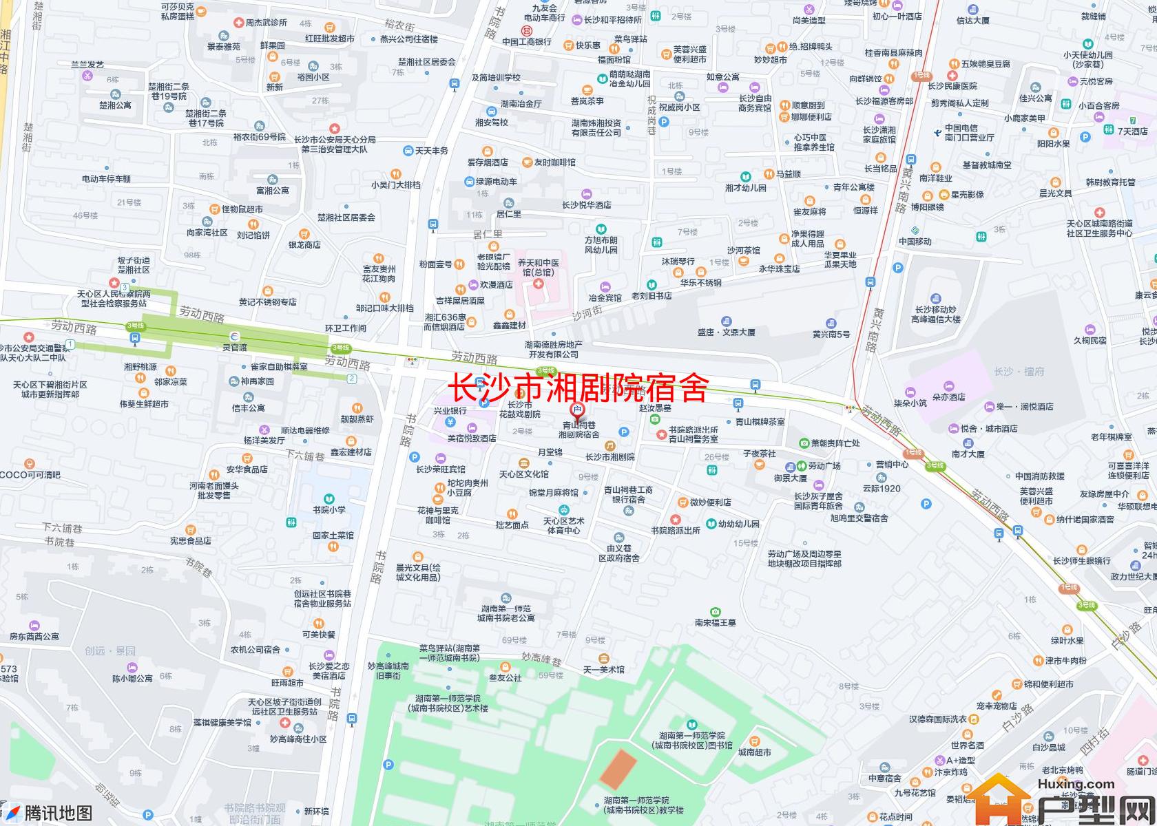 湘剧院宿舍小区 - 户型网