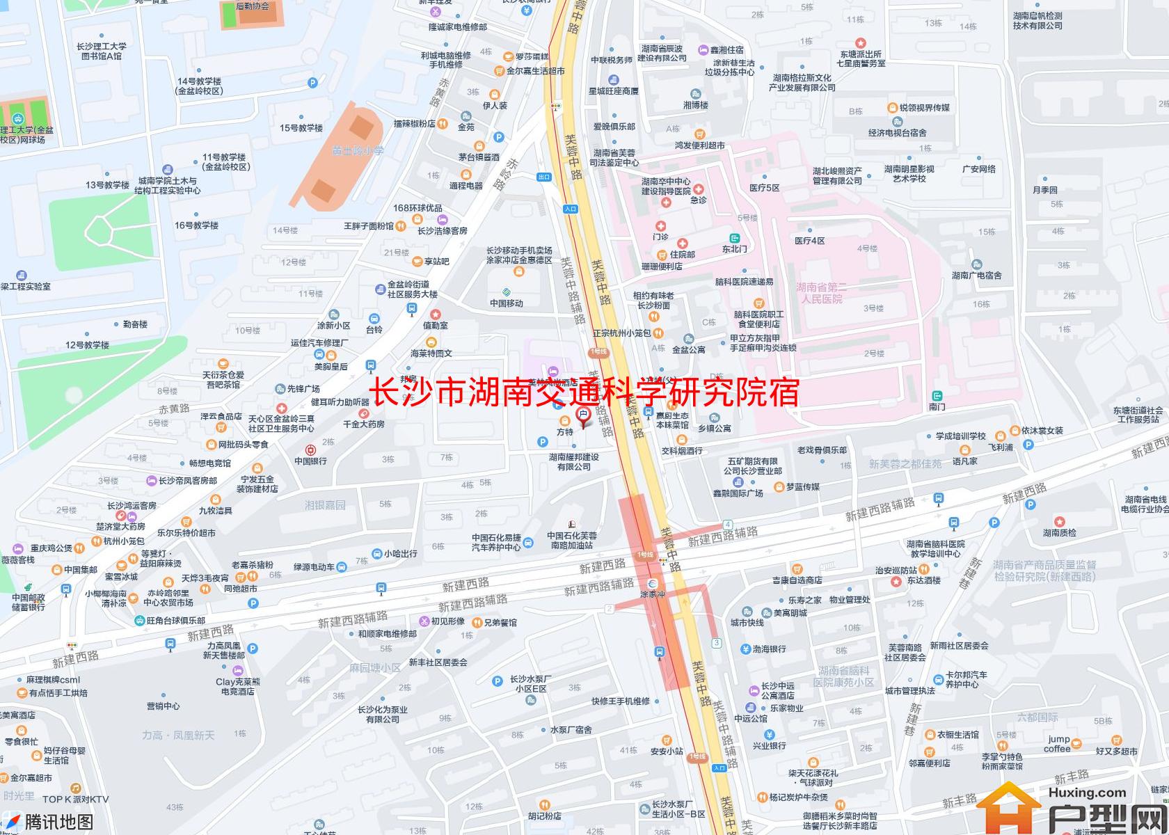 湖南交通科学研究院宿舍小区 - 户型网