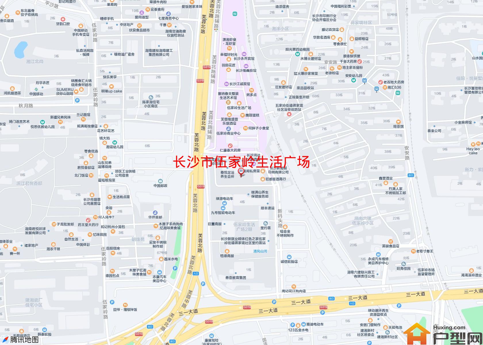 伍家岭生活广场小区 - 户型网