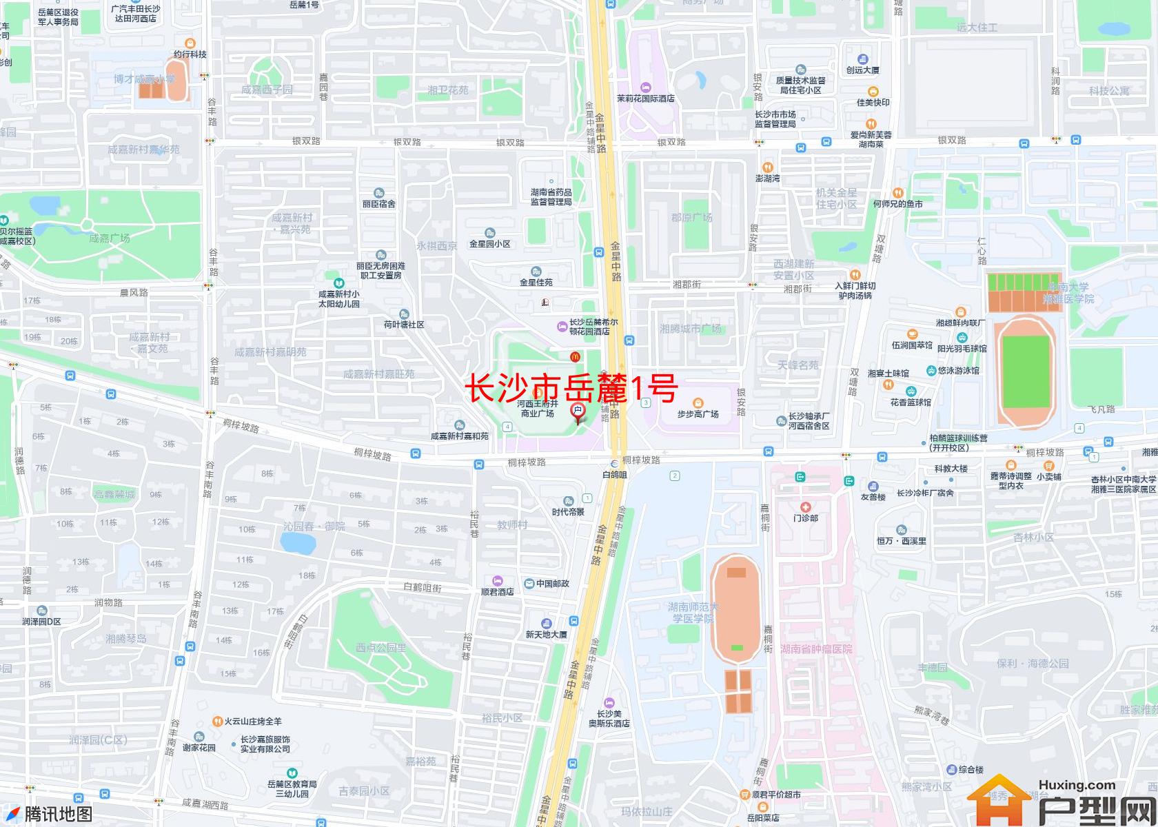 岳麓1号小区 - 户型网
