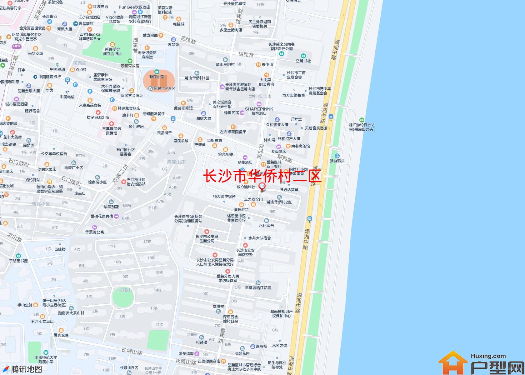 华侨村二区小区 - 户型网